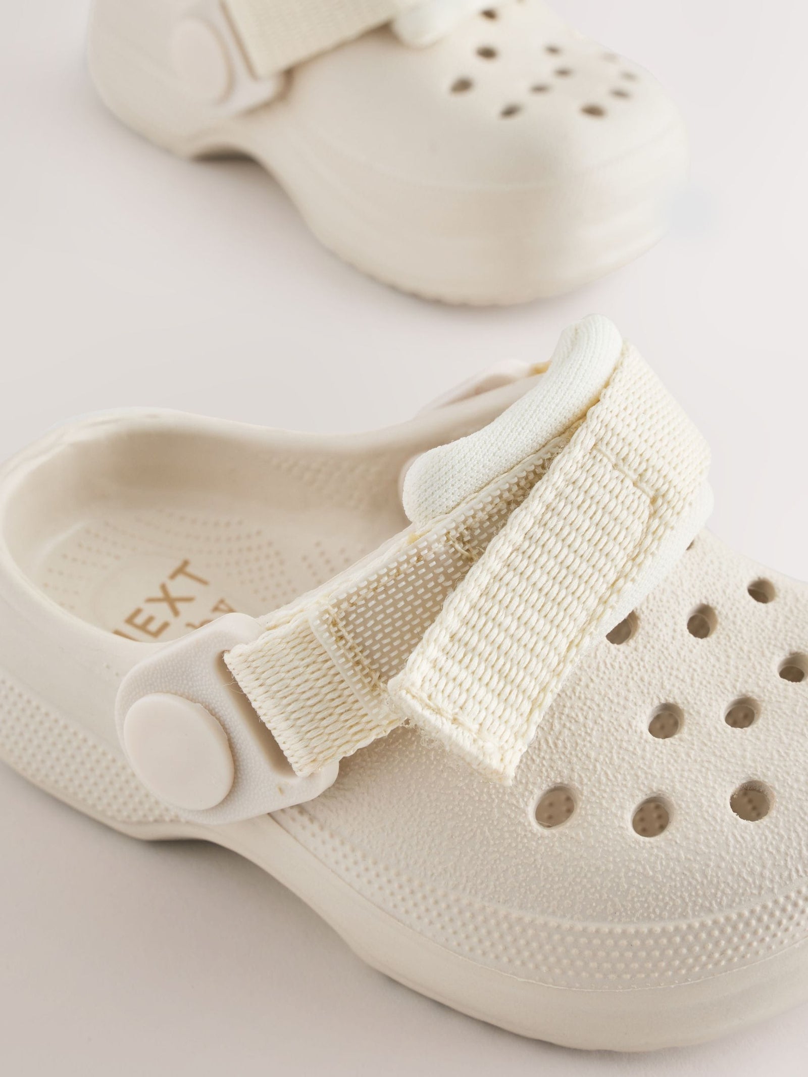 Neutral Touch Fastening Baby Clogs (0-2mths)