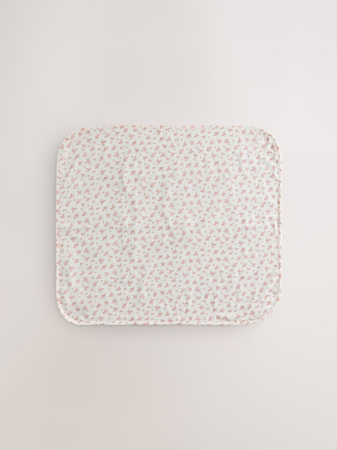 Pink Ditsy Floral Cotton Baby Muslin Blanket