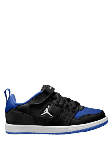 Jordan Blue/Brown Junior Access Court Low Trainers