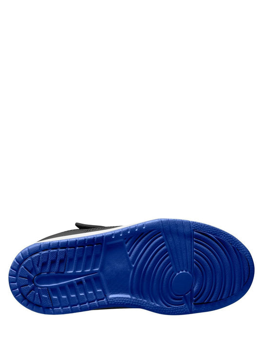 Jordan Blue/Brown Junior Access Court Low Trainers