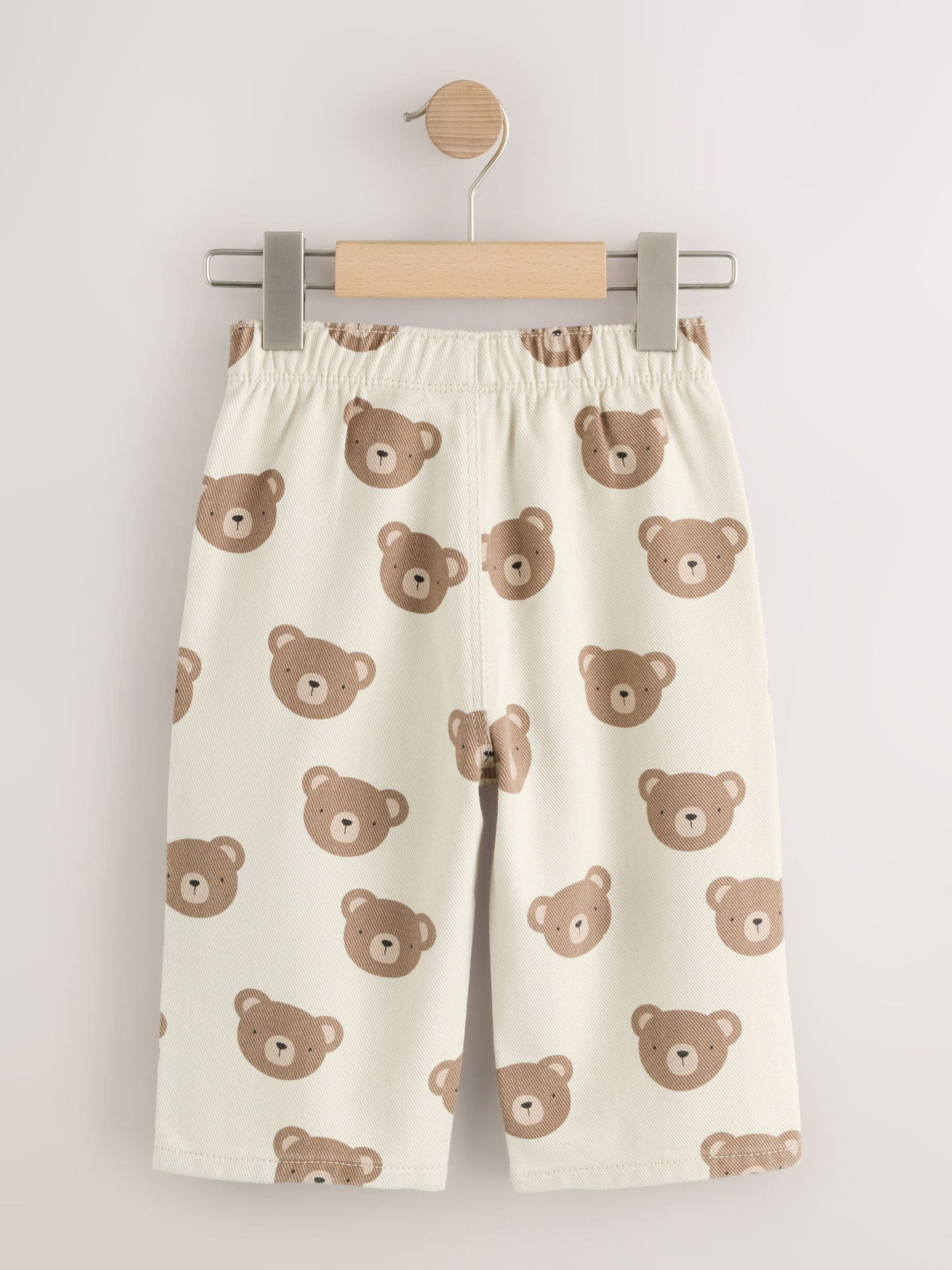 Brown Pull On Wide Leg Trousers 2 Pack (3mths-7yrs)