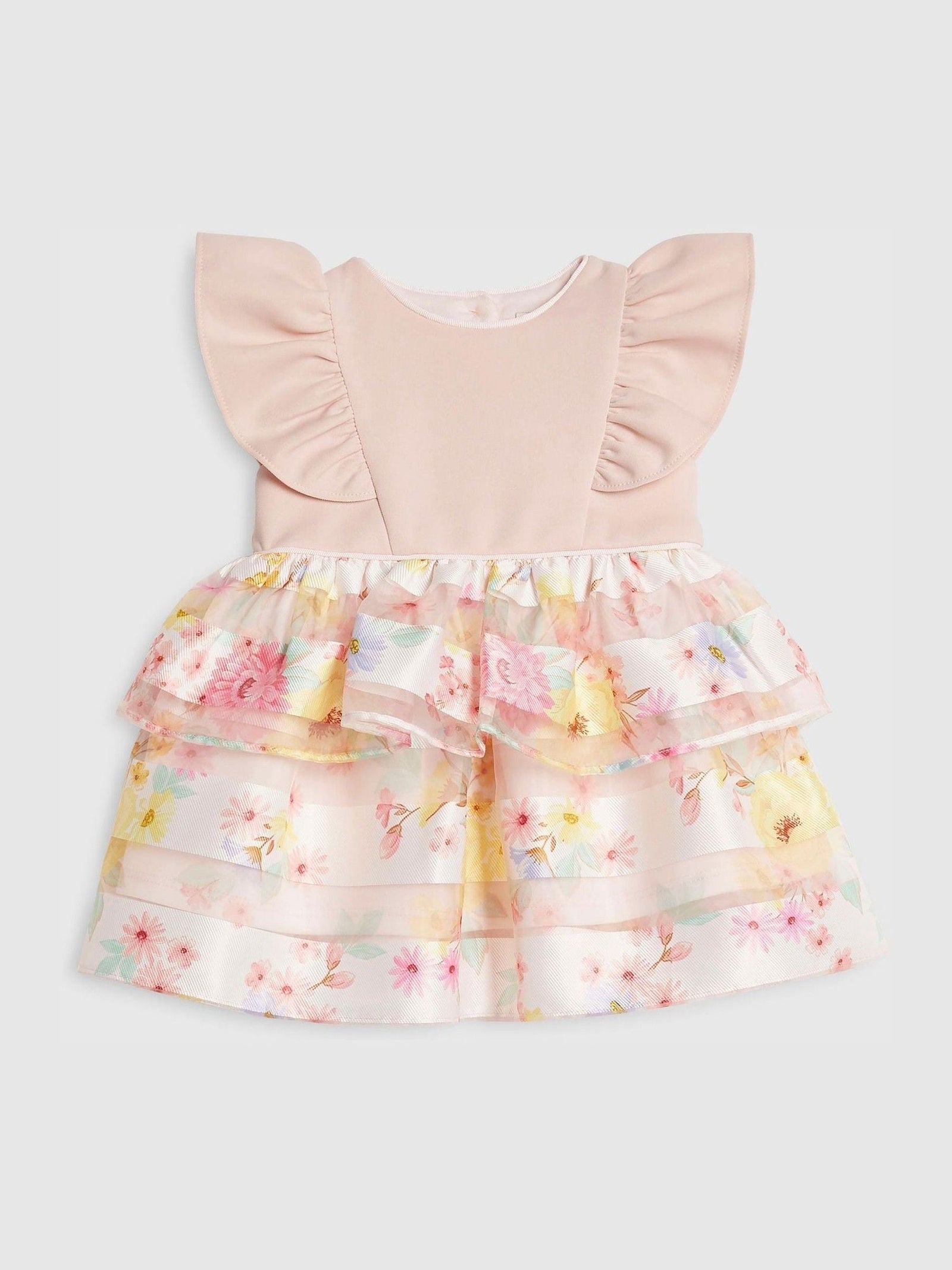 River Island Pink Floral Occasion Dress