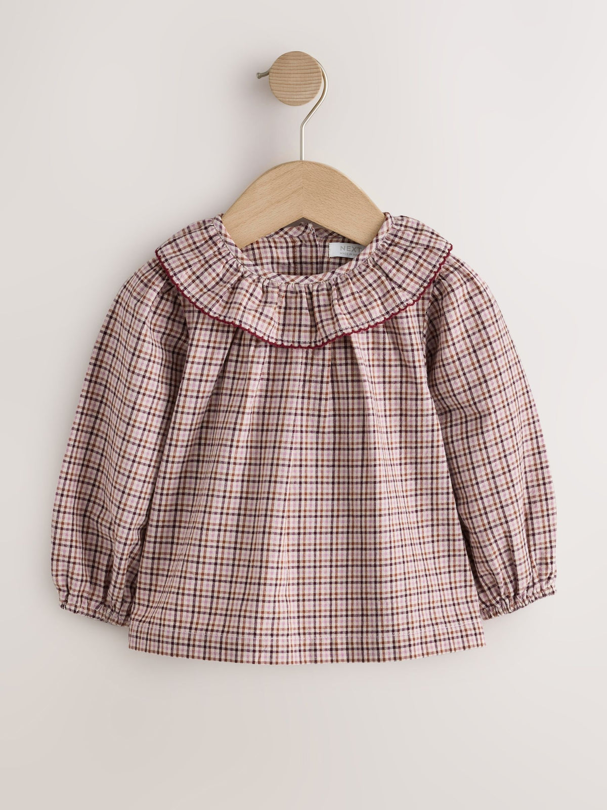 Berry Pink Blouse and Embroidered Cord Pinafore Set (3mths-8yrs)