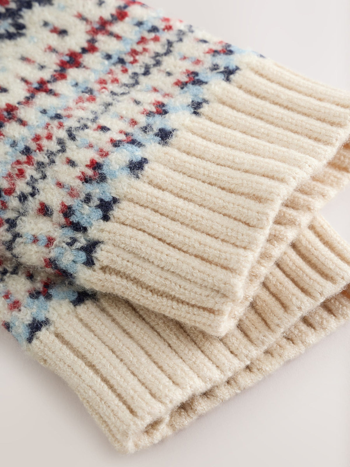 Neutral Fairisle Knitted Cardigan and Legging Baby Set (0mths-2yrs)