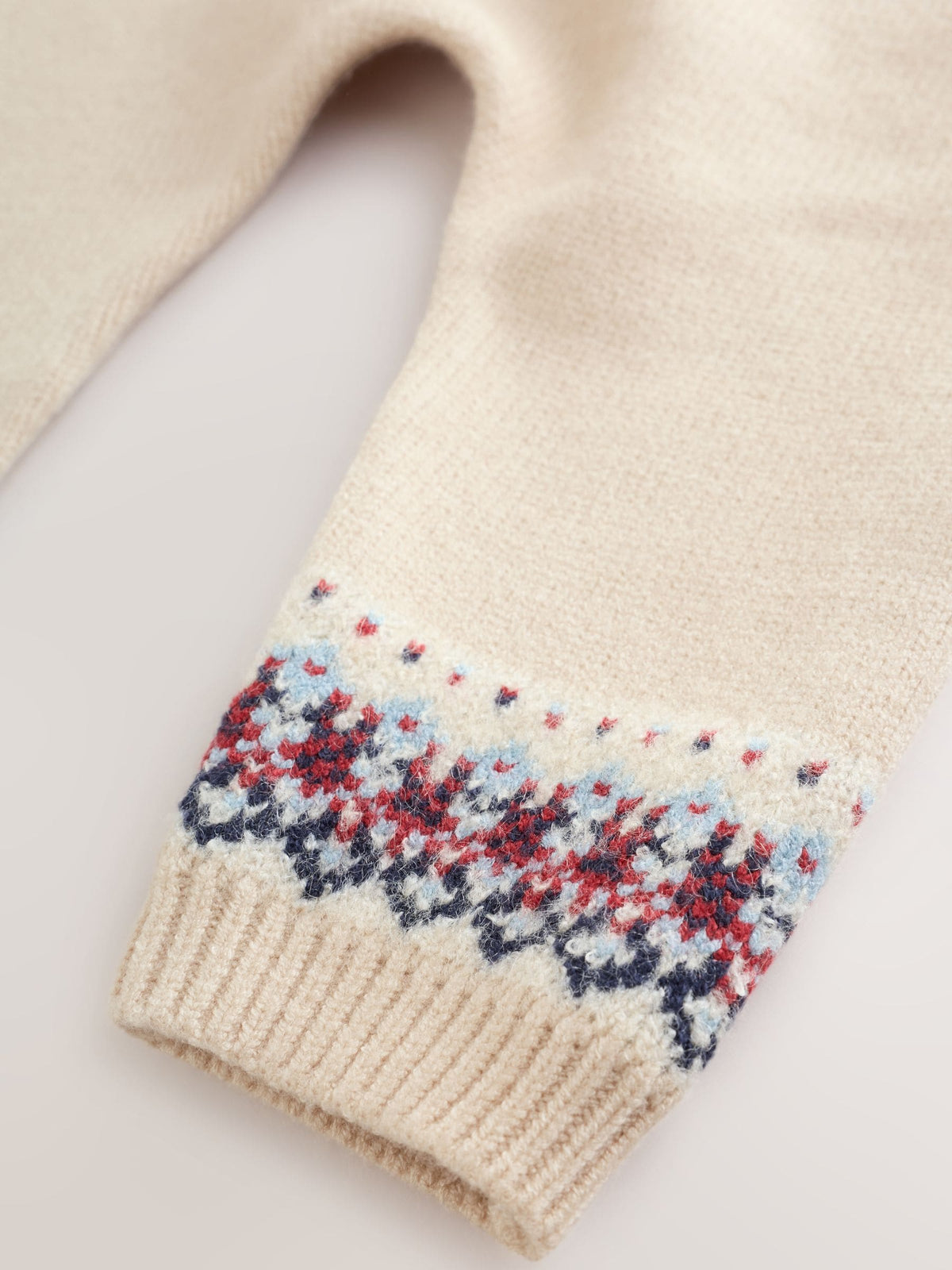 Neutral Fairisle Knitted Cardigan and Legging Baby Set (0mths-2yrs)