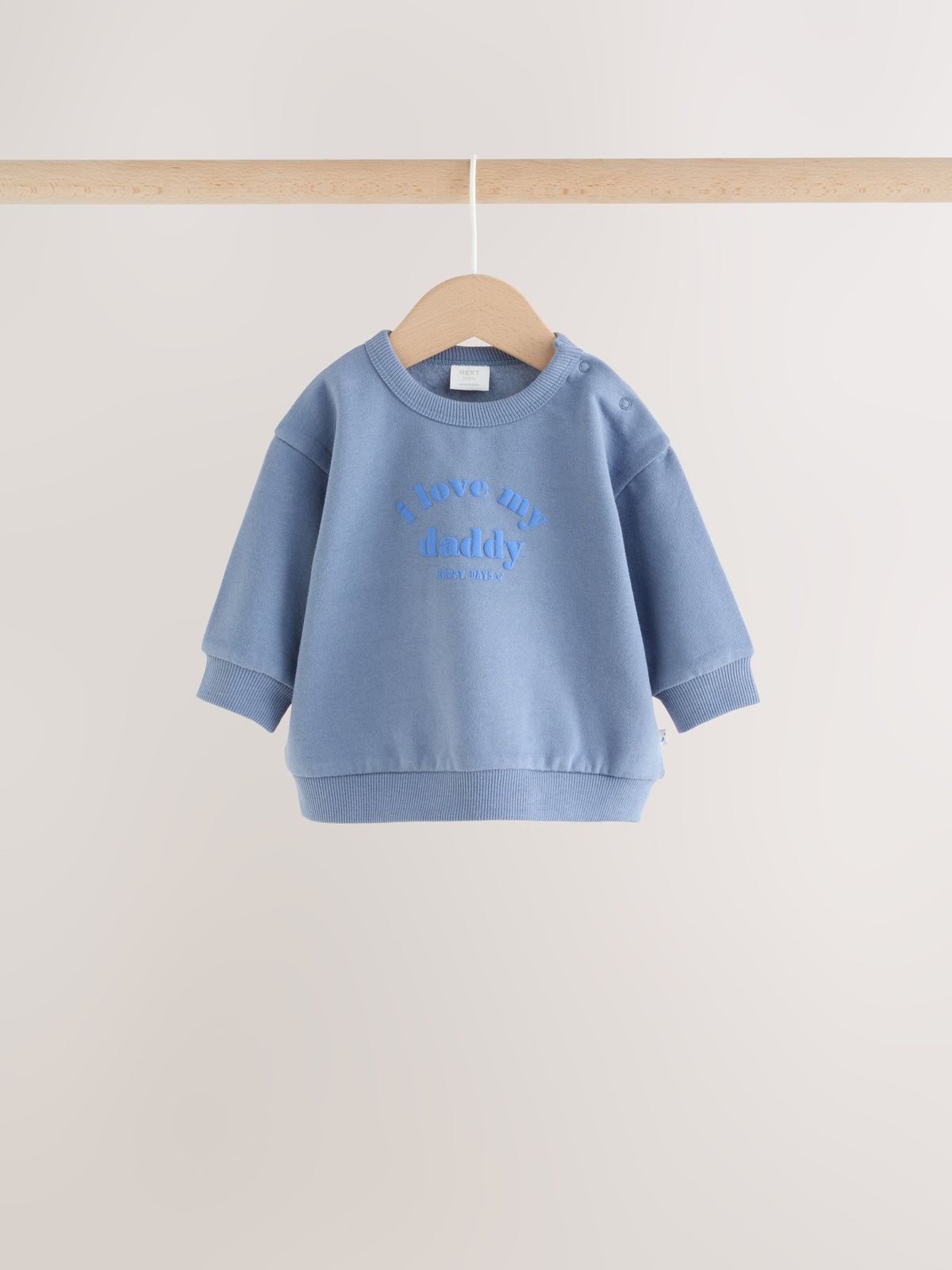 'I Love My Daddy' Blue Sweatshirt and Joggers Baby Set (0mths-2yrs)
