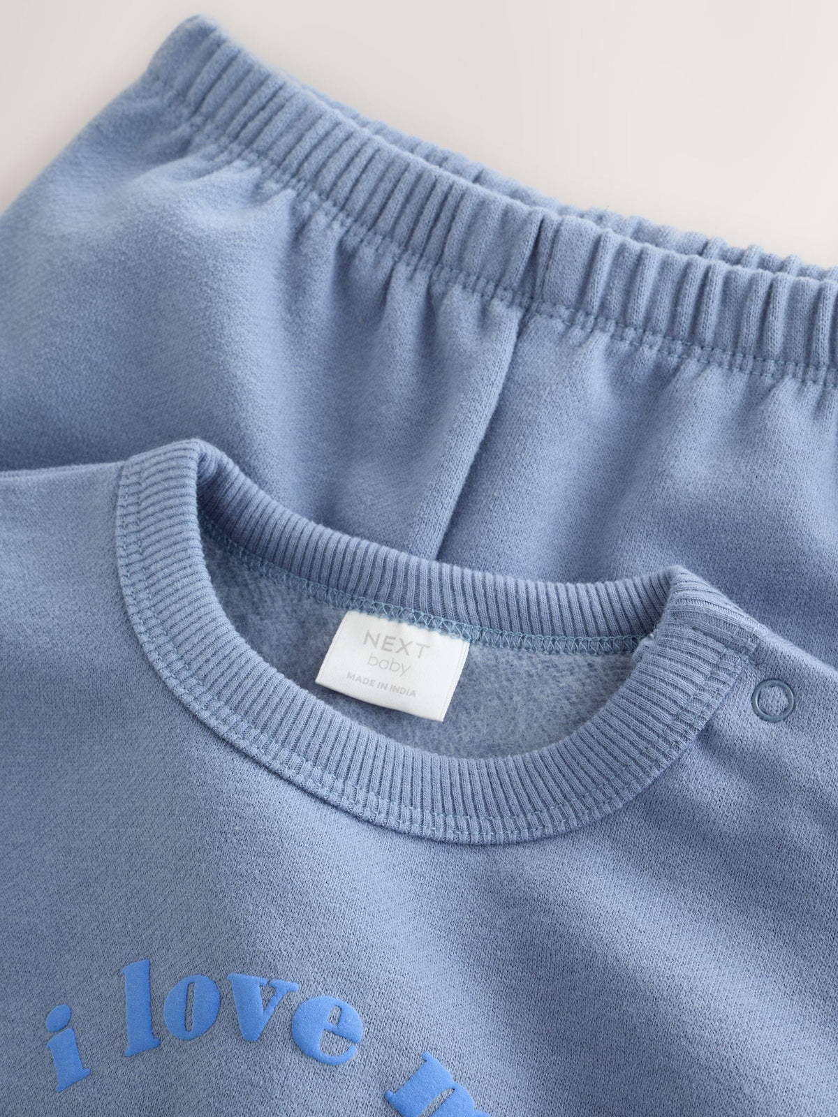 'I Love My Daddy' Blue Sweatshirt and Joggers Baby Set (0mths-2yrs)