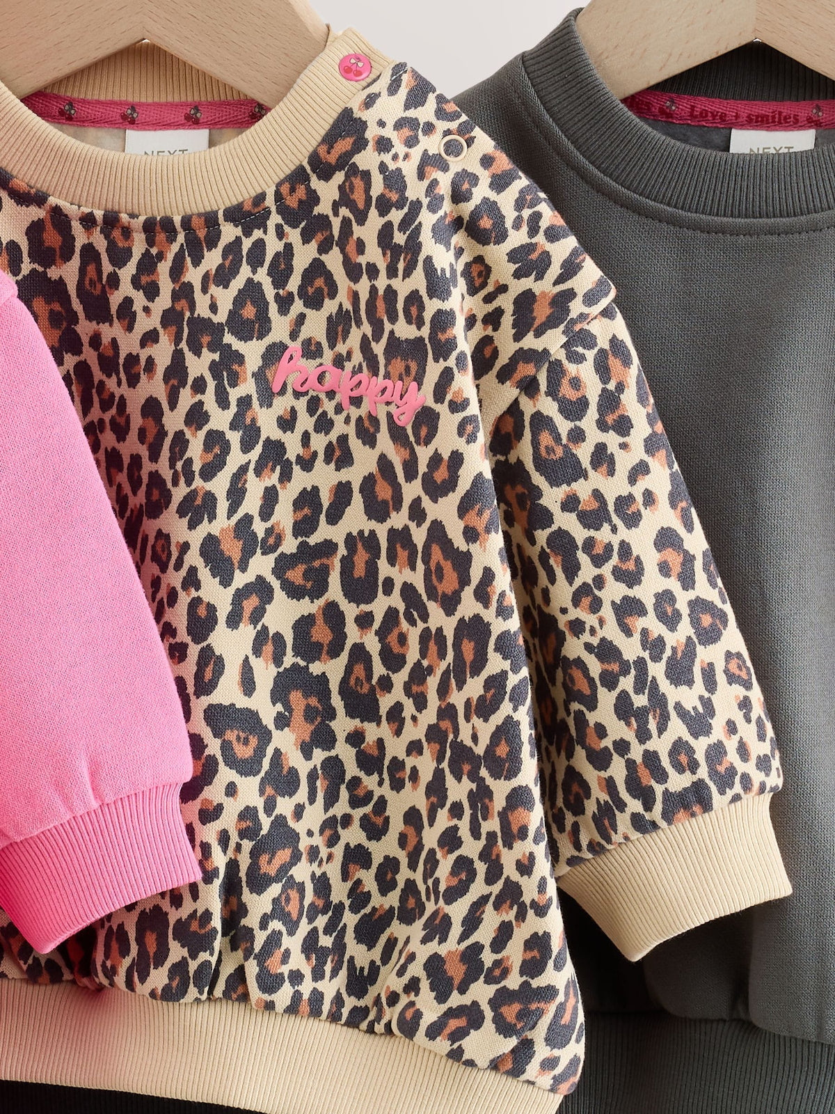 Animal Printed Sweat Top and Leggings Baby Set 6 Pack (0mths-2yrs)