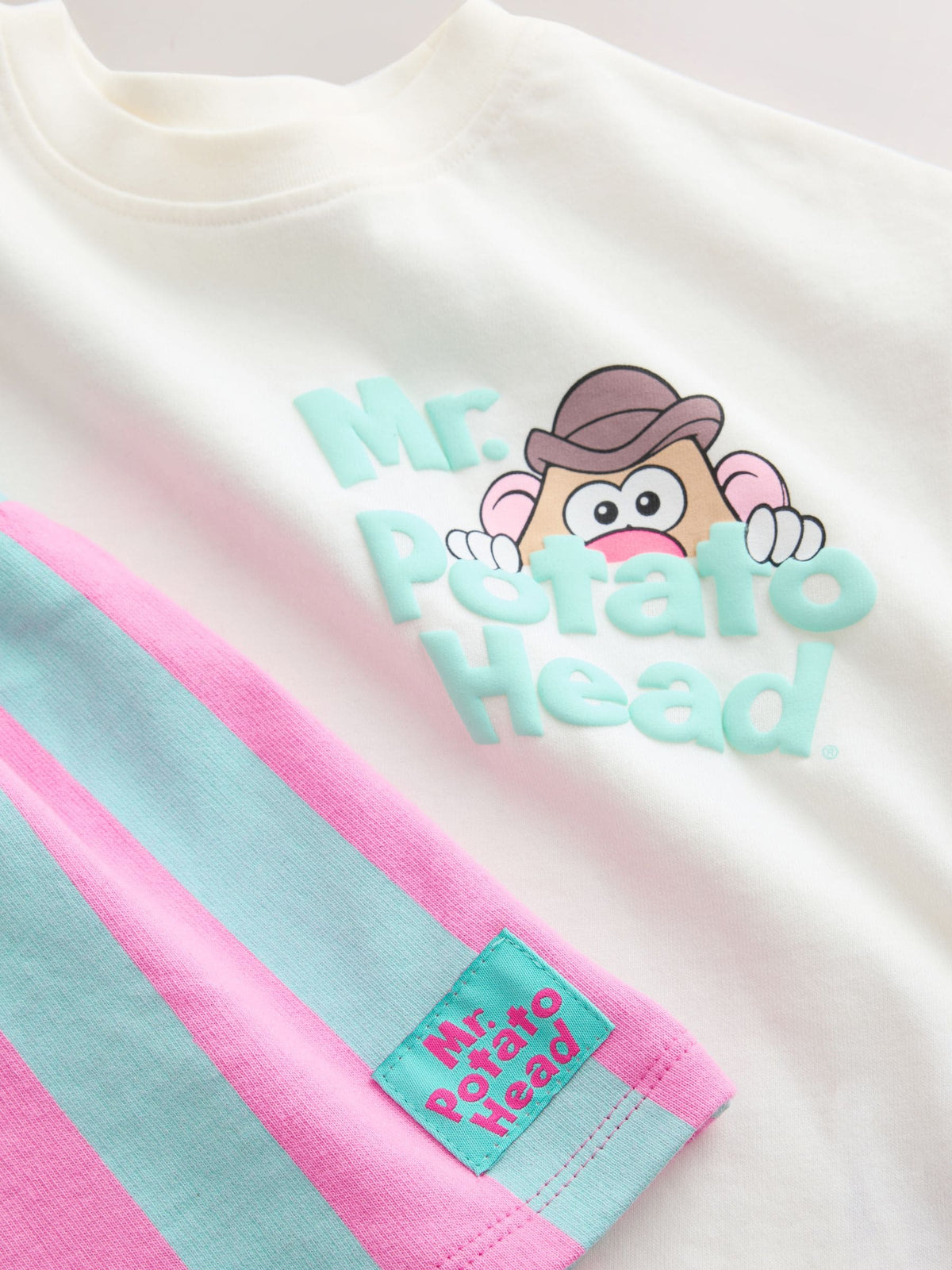 Cream Toy Story Mr Potato Head Short Sleeve T-Shirt and Short Set (3mths-7yrs)