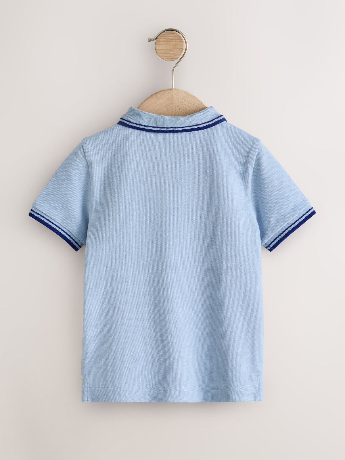 Blue/Neutral Polo Shirts 2 Pack (3mths-7yrs)