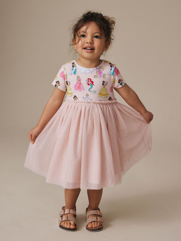 Pink Disney Princess Tutu Dress (3mths-7yrs)