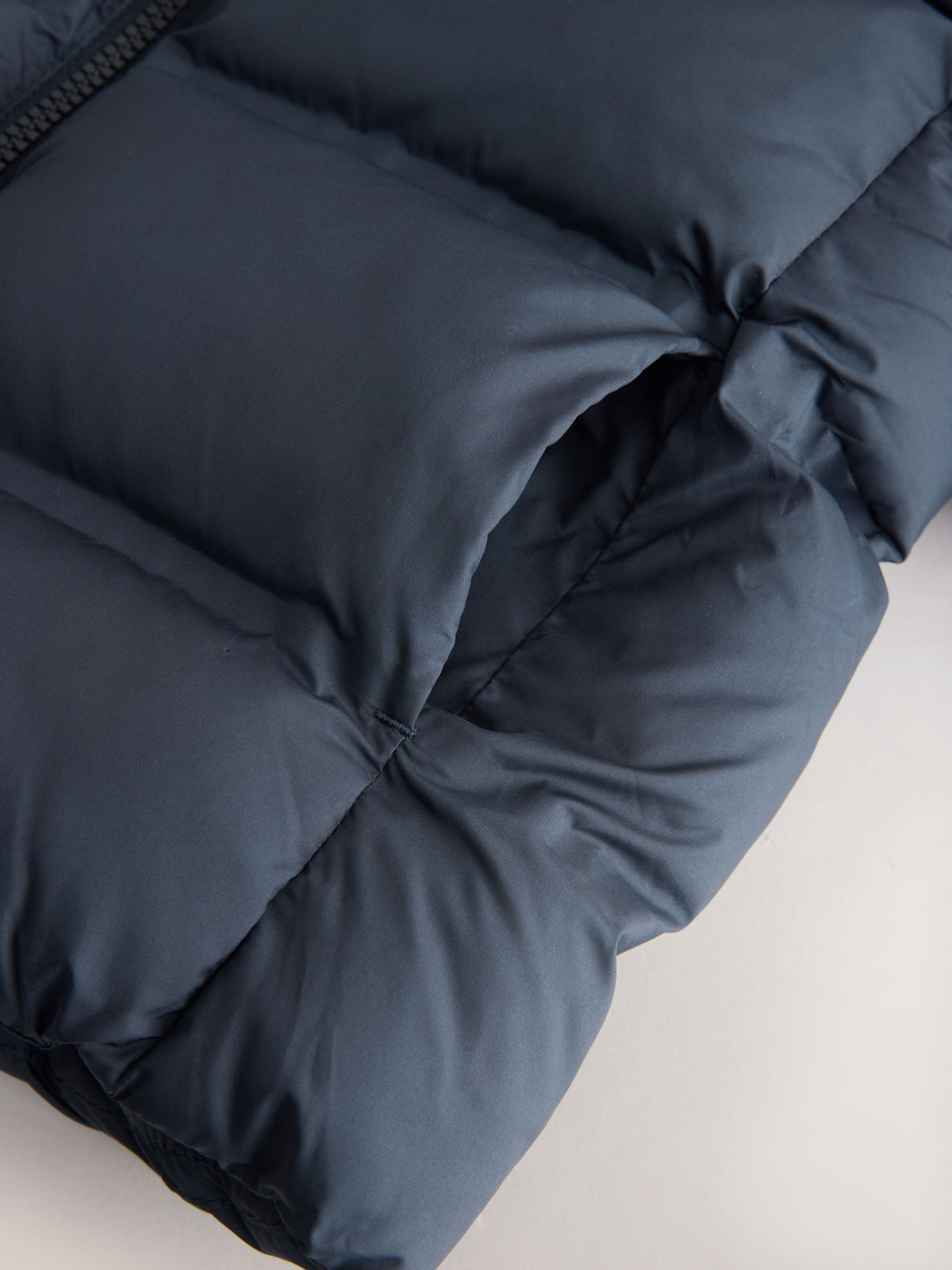 Navy Padded Coat (3mths-7yrs)