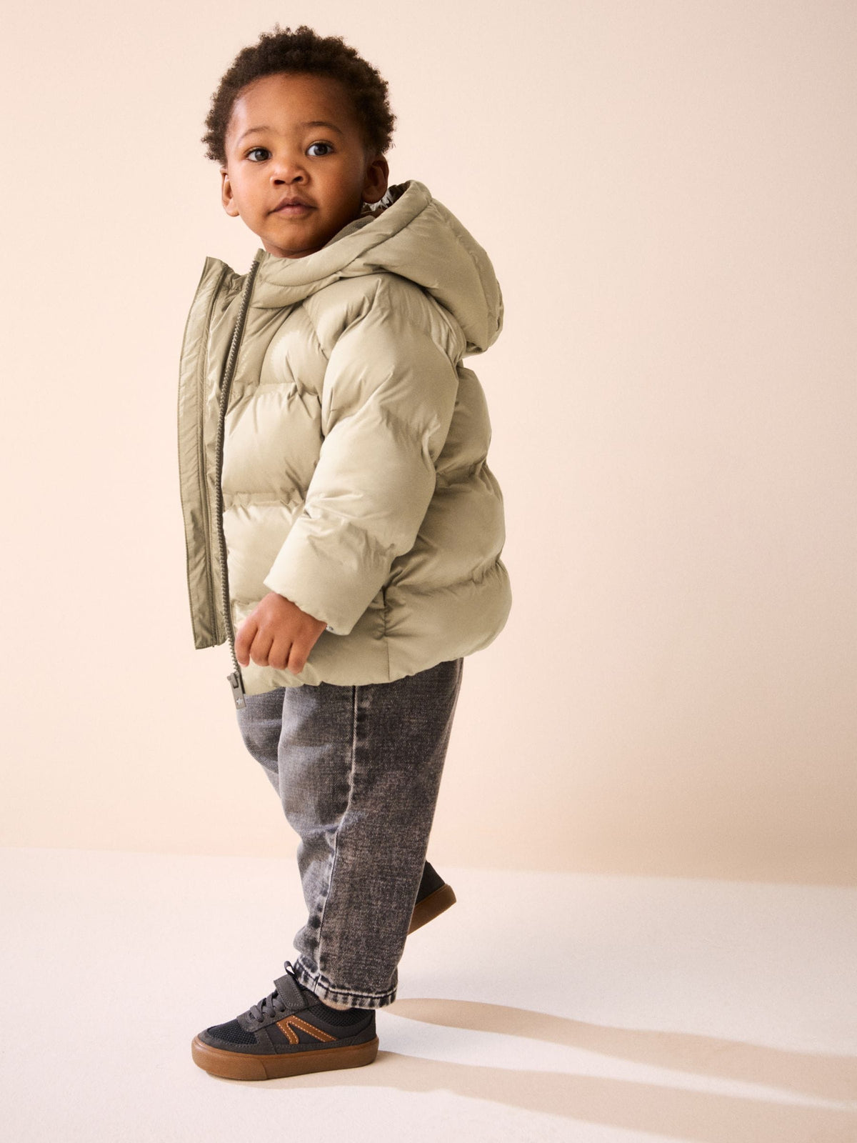 Neutral Padded Coat (3mths-7yrs)