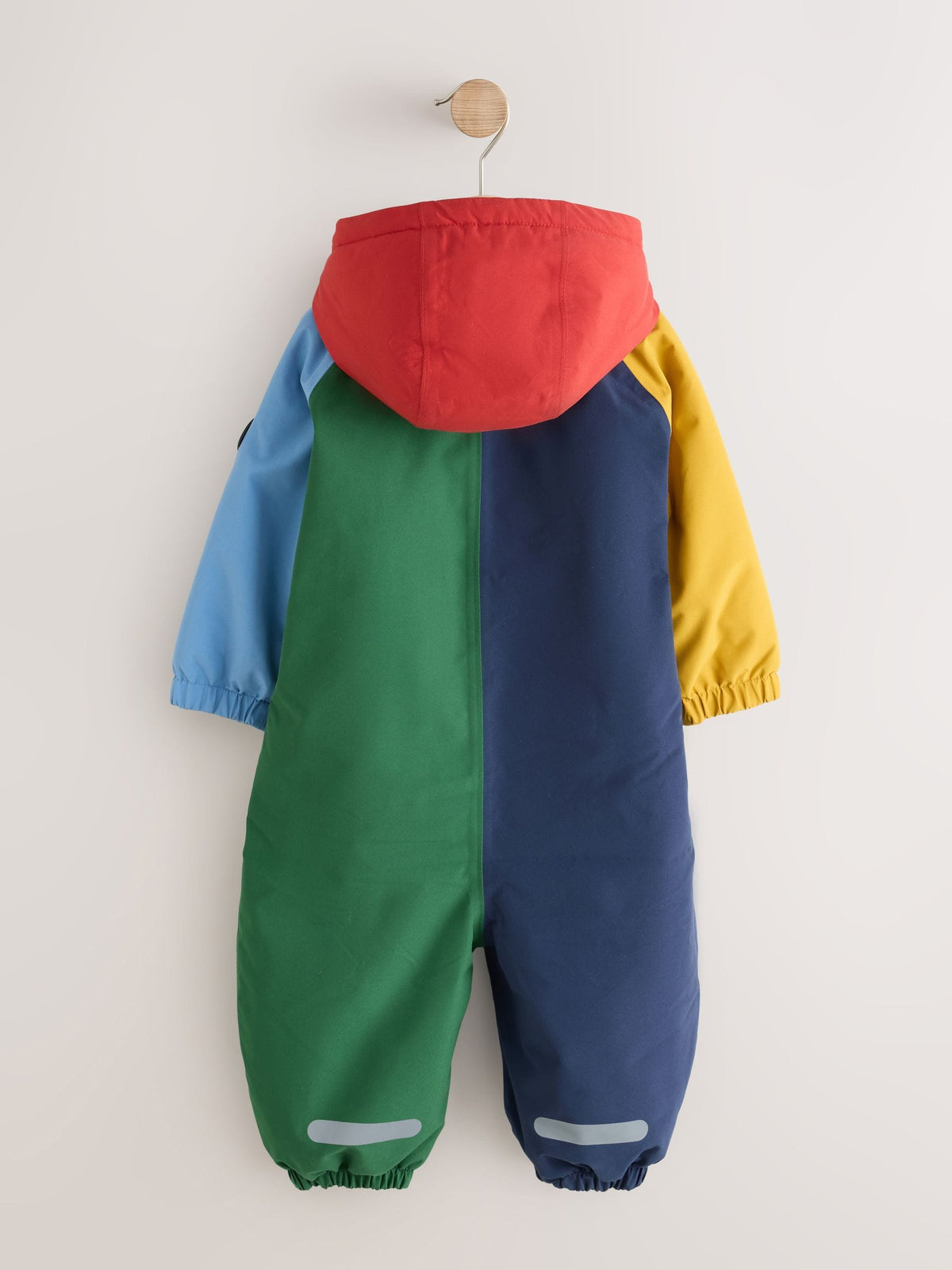 Colour Block Wadded Waterproof Puddlesuit (3mths-7yrs)