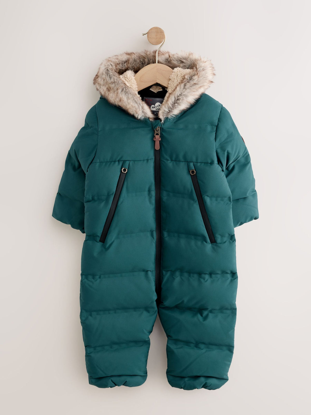 Green Waterproof Padded Snowsuit (3mths-7yrs)