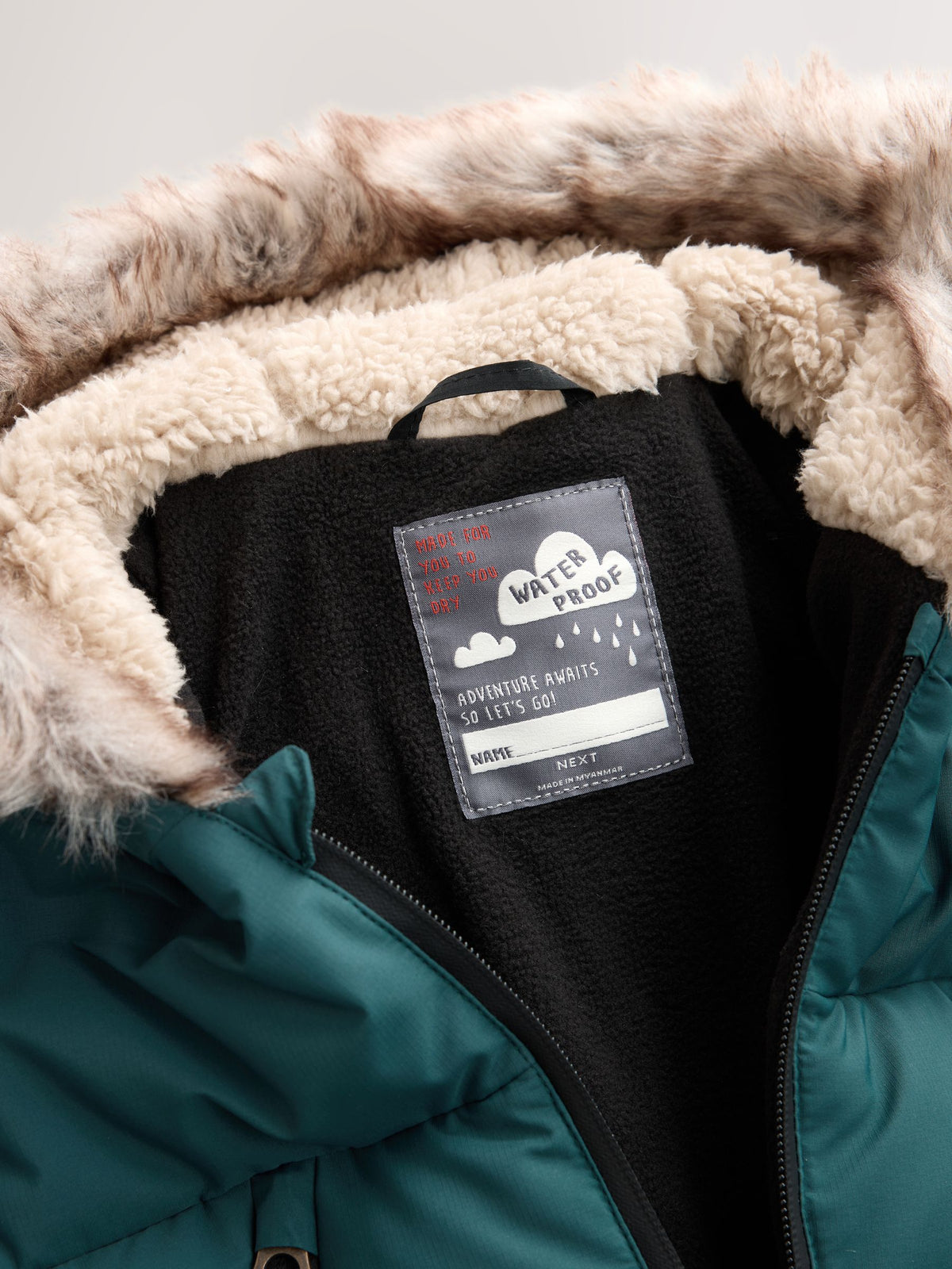 Green Waterproof Padded Snowsuit (3mths-7yrs)