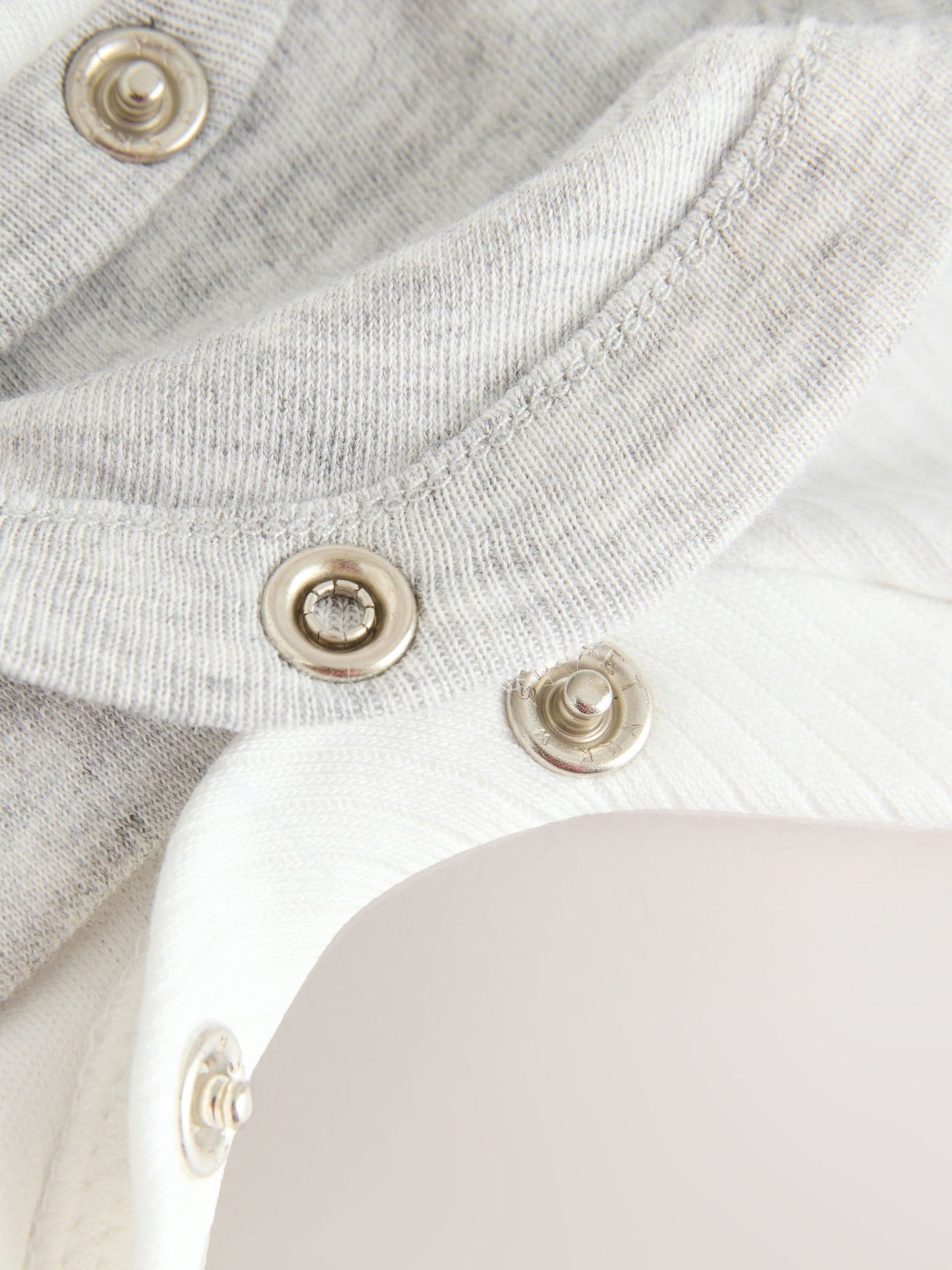 White Jersey Rib Dungaree and Bodysuit Baby Set (0mths-2yrs)