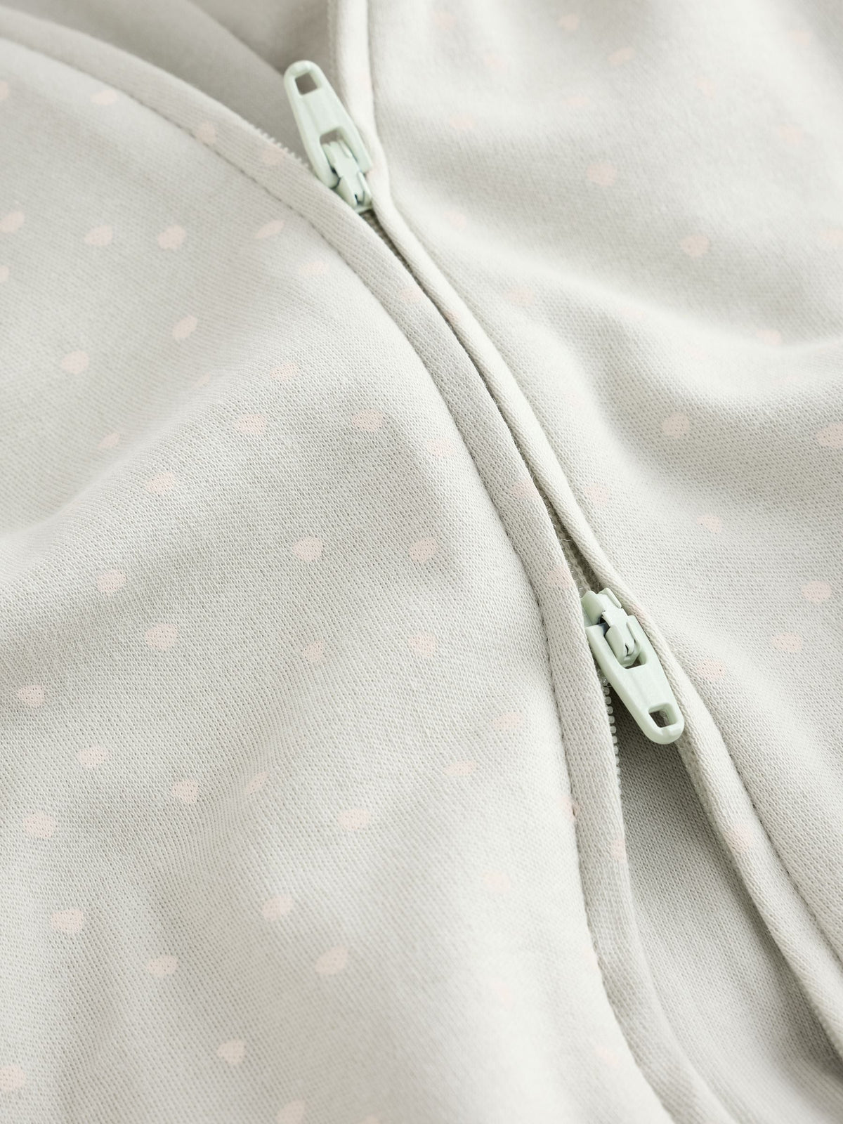 Sage Green Pumpkin Two Way Zip Baby Sleepsuits 3 Pack (0-3yrs)