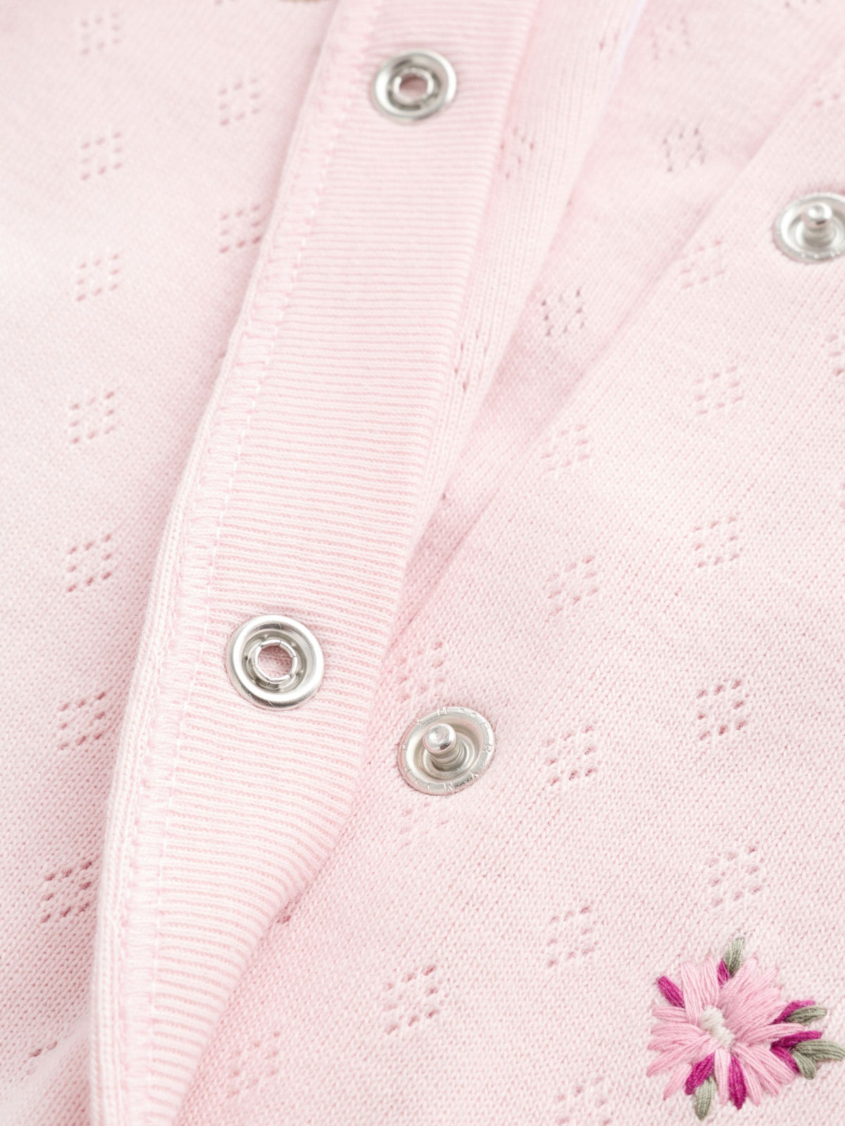 Pink Floral Bunny Sleepsuits 3 Pack (0mths-2yrs)