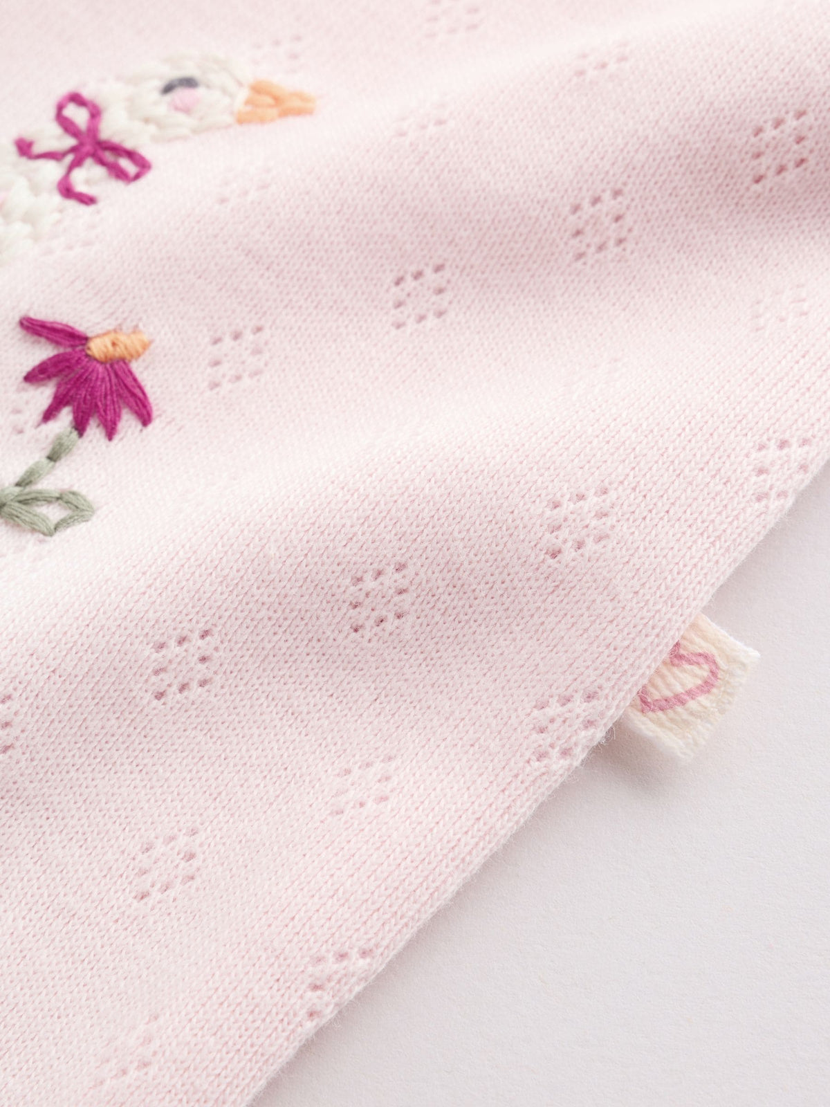 Pink Floral Bunny Sleepsuits 3 Pack (0mths-2yrs)