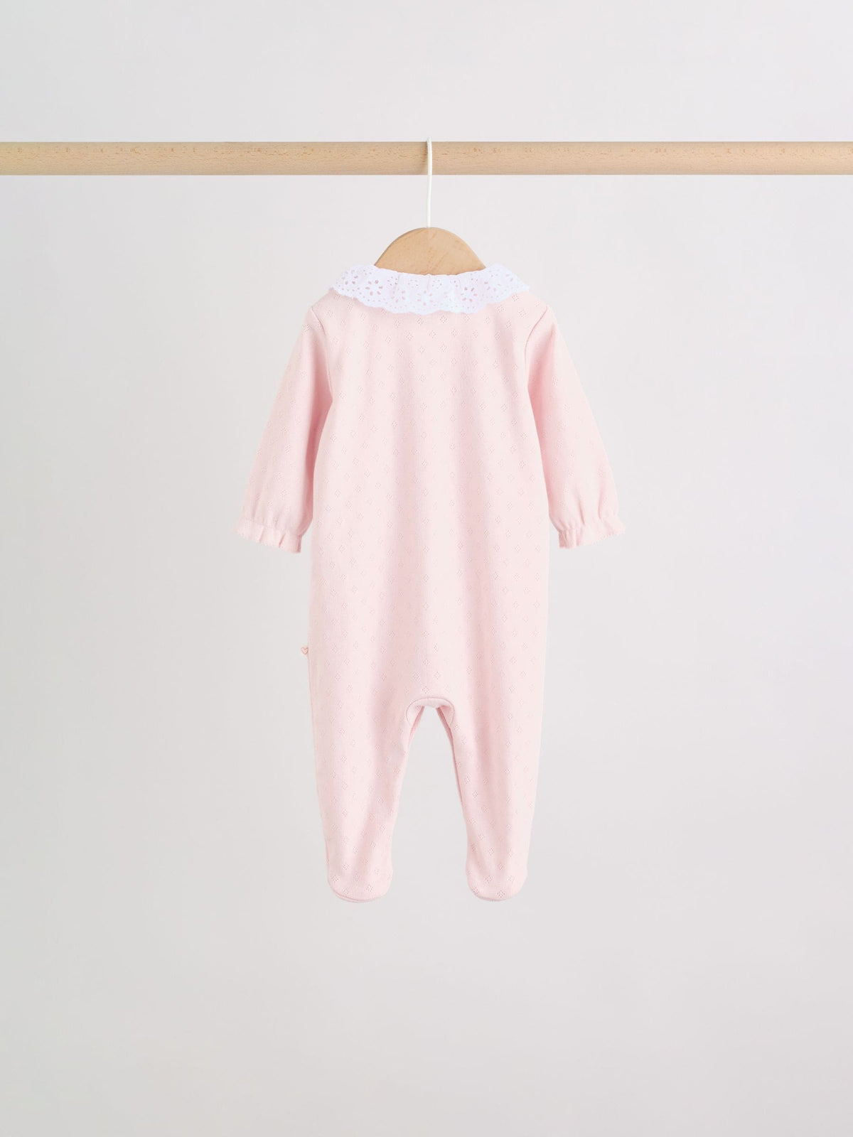 Pink Floral Bunny Sleepsuits 3 Pack (0mths-2yrs)