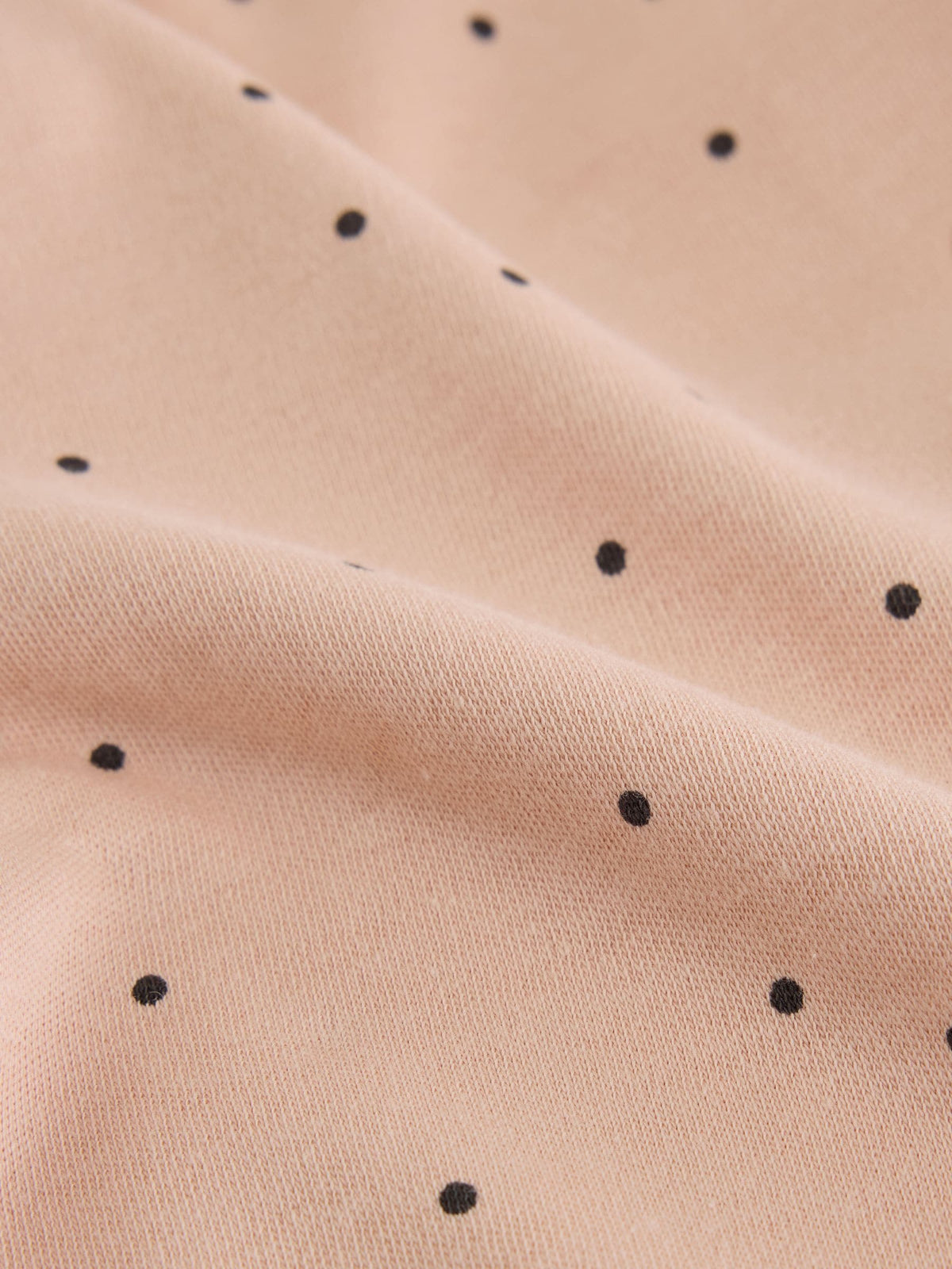 Cream/Pink Polka Dot Sleepsuits 3 Pack (0mths-2yrs)