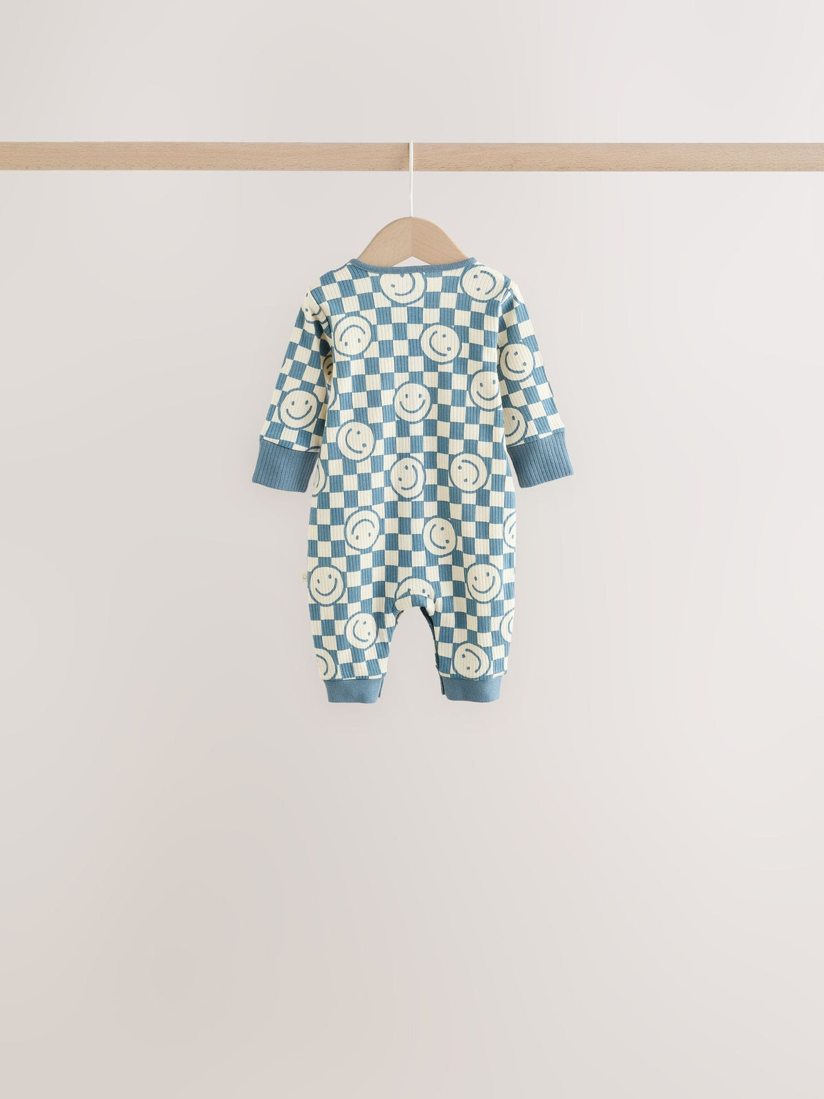 Blue/Red Patterned Baby Sleepsuits 5 Pack (0mths-3yrs)