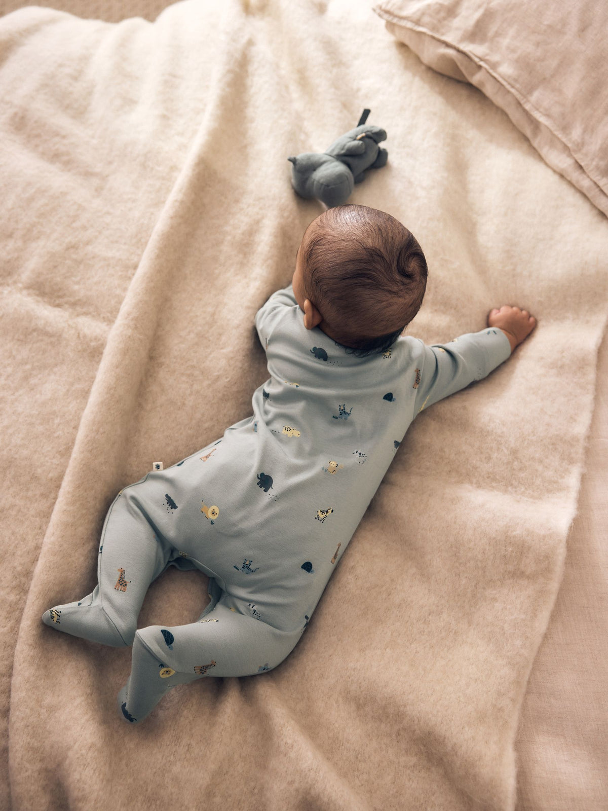 Blue Character Baby Sleepuits 5 Pack (0-2yrs)