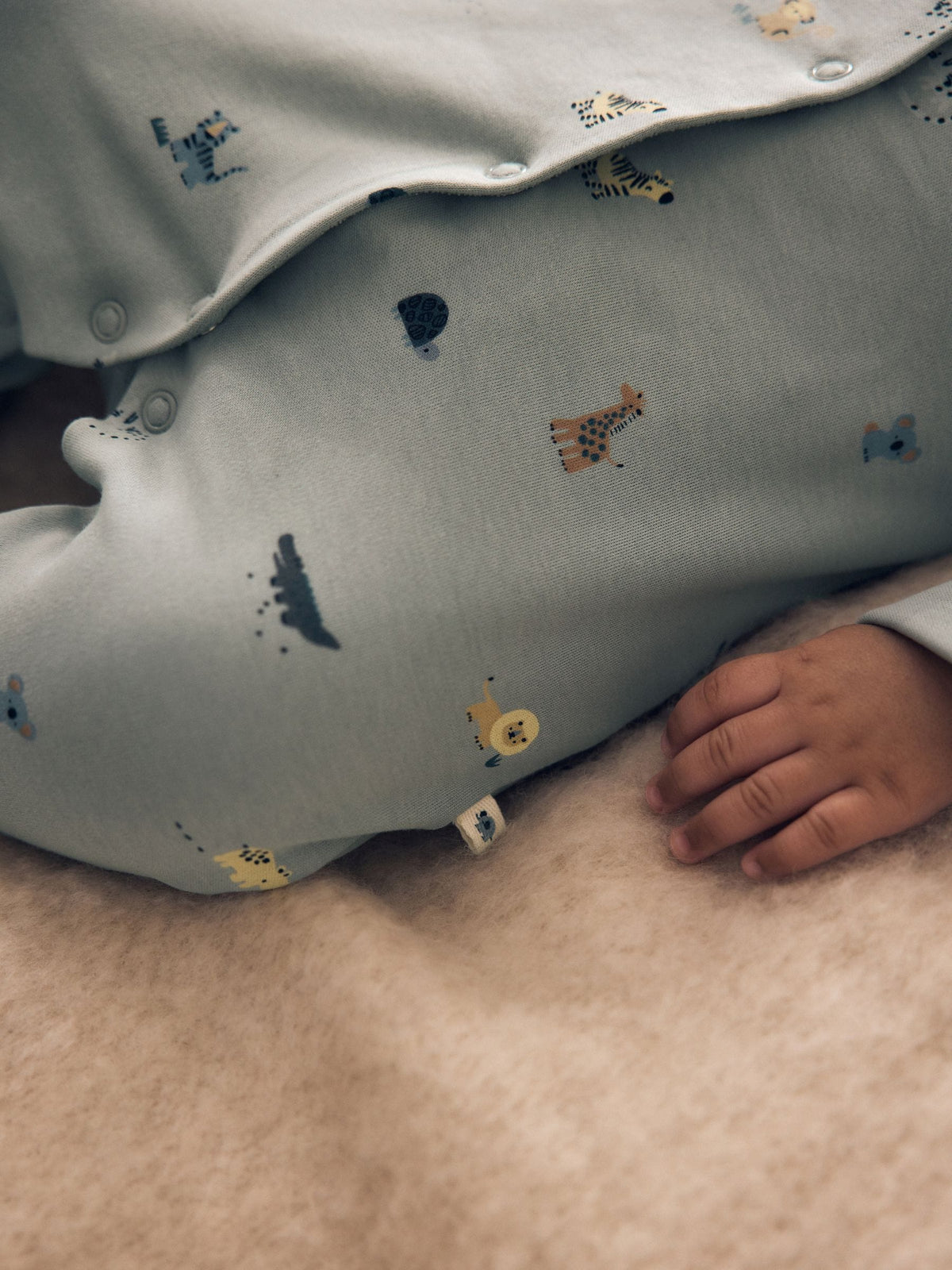 Blue Character Baby Sleepuits 5 Pack (0-2yrs)