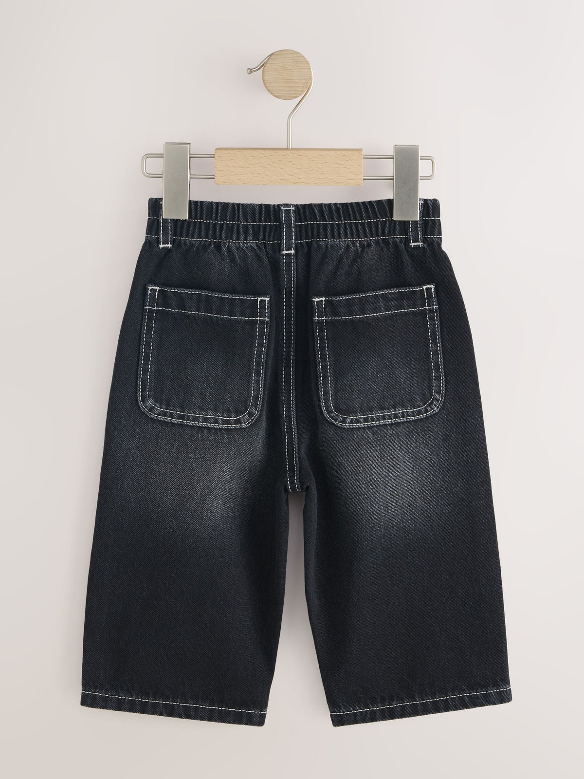 Black Denim Wide Fit Jeans (3mths-7yrs)