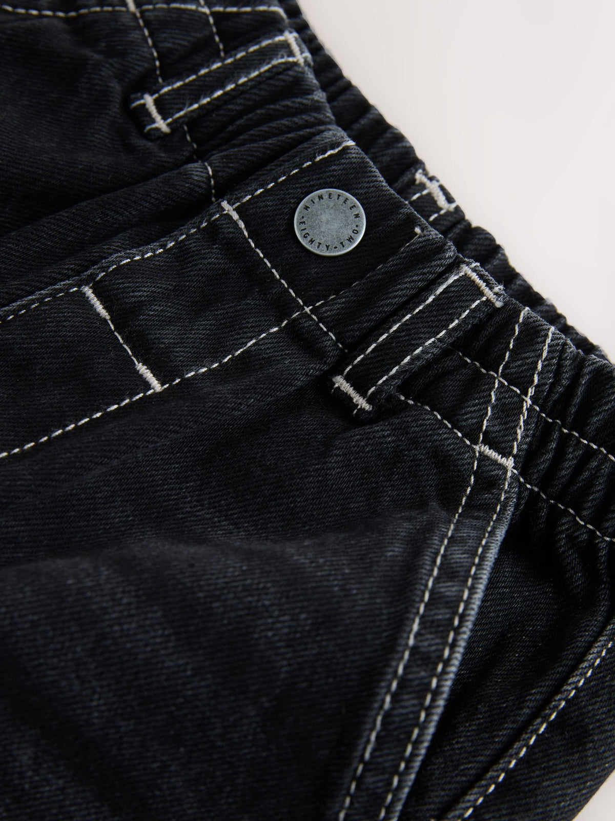 Black Denim Wide Fit Jeans (3mths-7yrs)