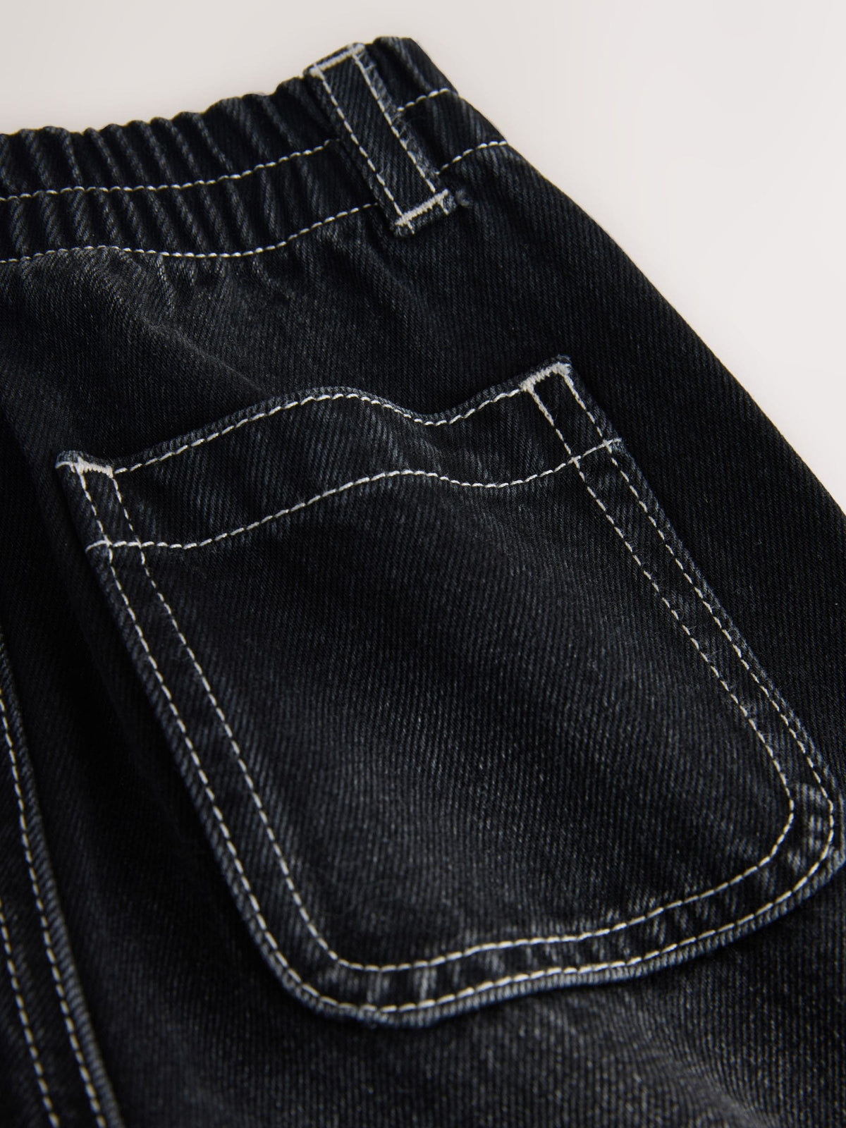 Black Denim Wide Fit Jeans (3mths-7yrs)