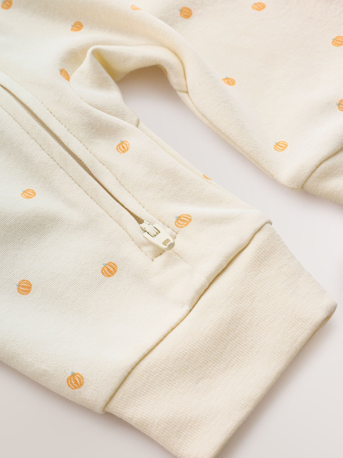 Neutral My First Halloween Two Way Zip Baby Sleepsuit (0mths-3yrs)