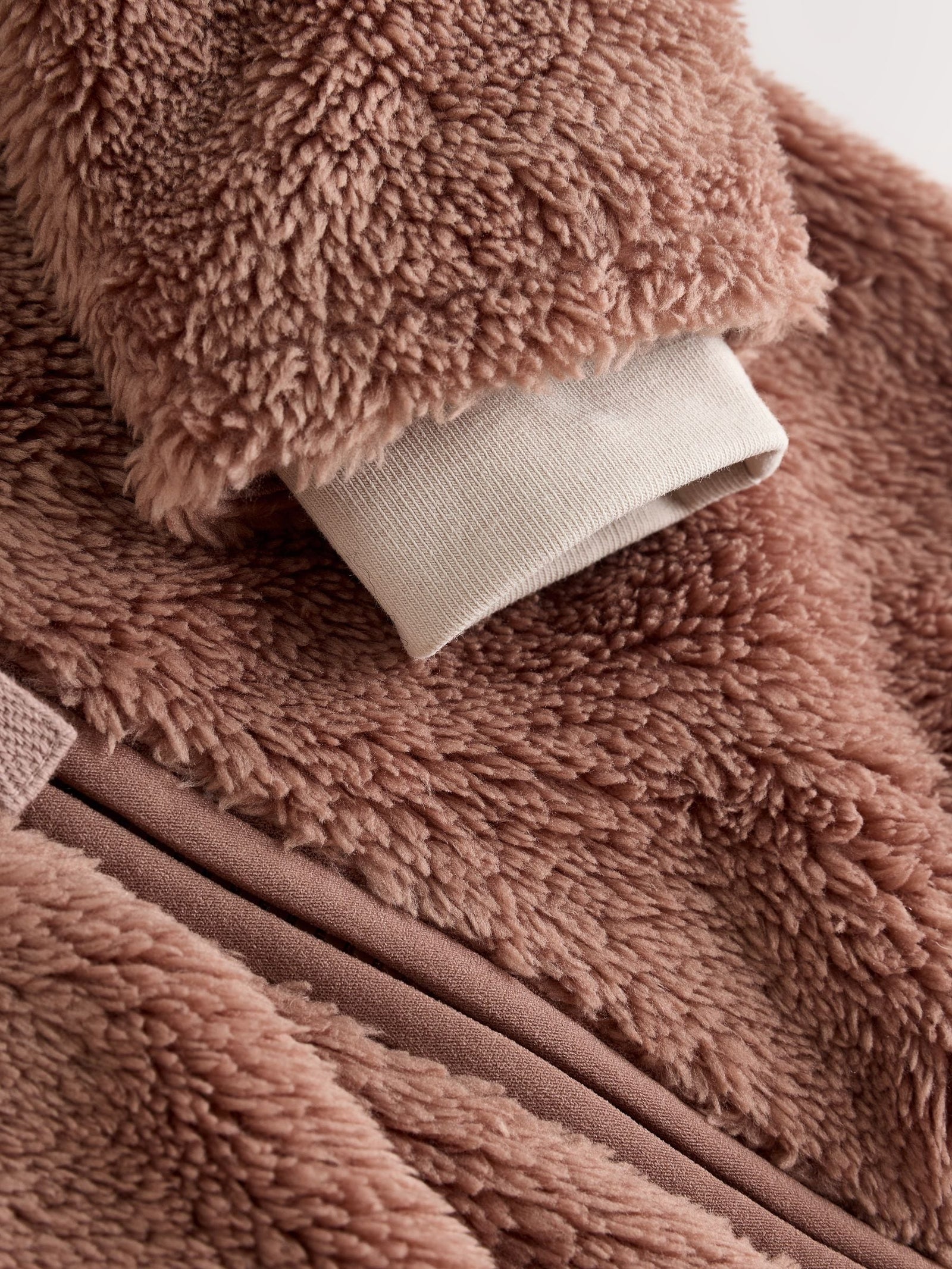 Brown Hamish Hooded Baby Fleece Jacket (0mths-2yrs)