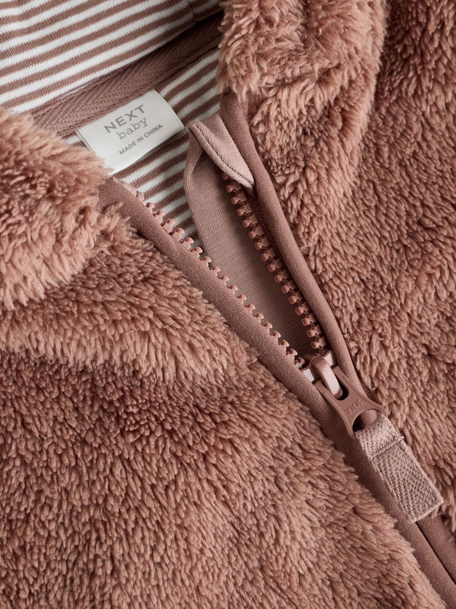 Brown Hamish Hooded Baby Fleece Jacket (0mths-2yrs)