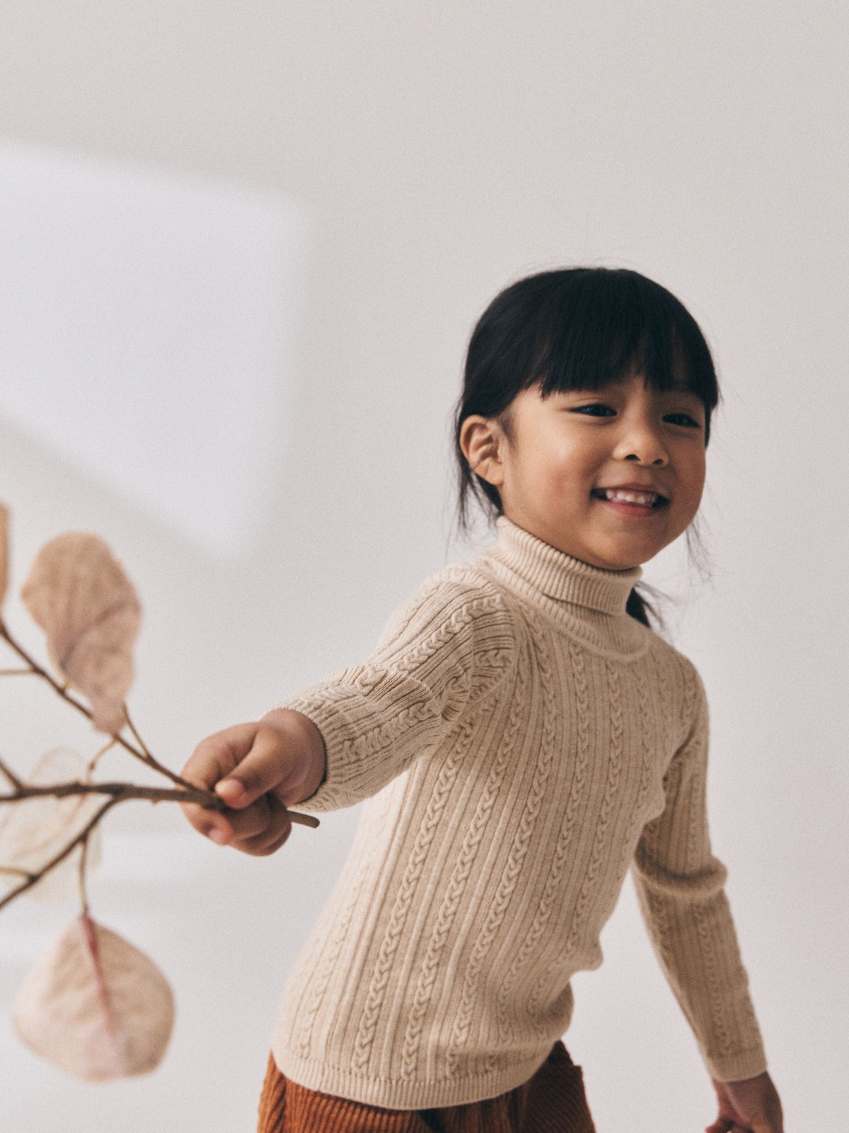 Oatmeal Roll Neck Jumper (3mths-10yrs)