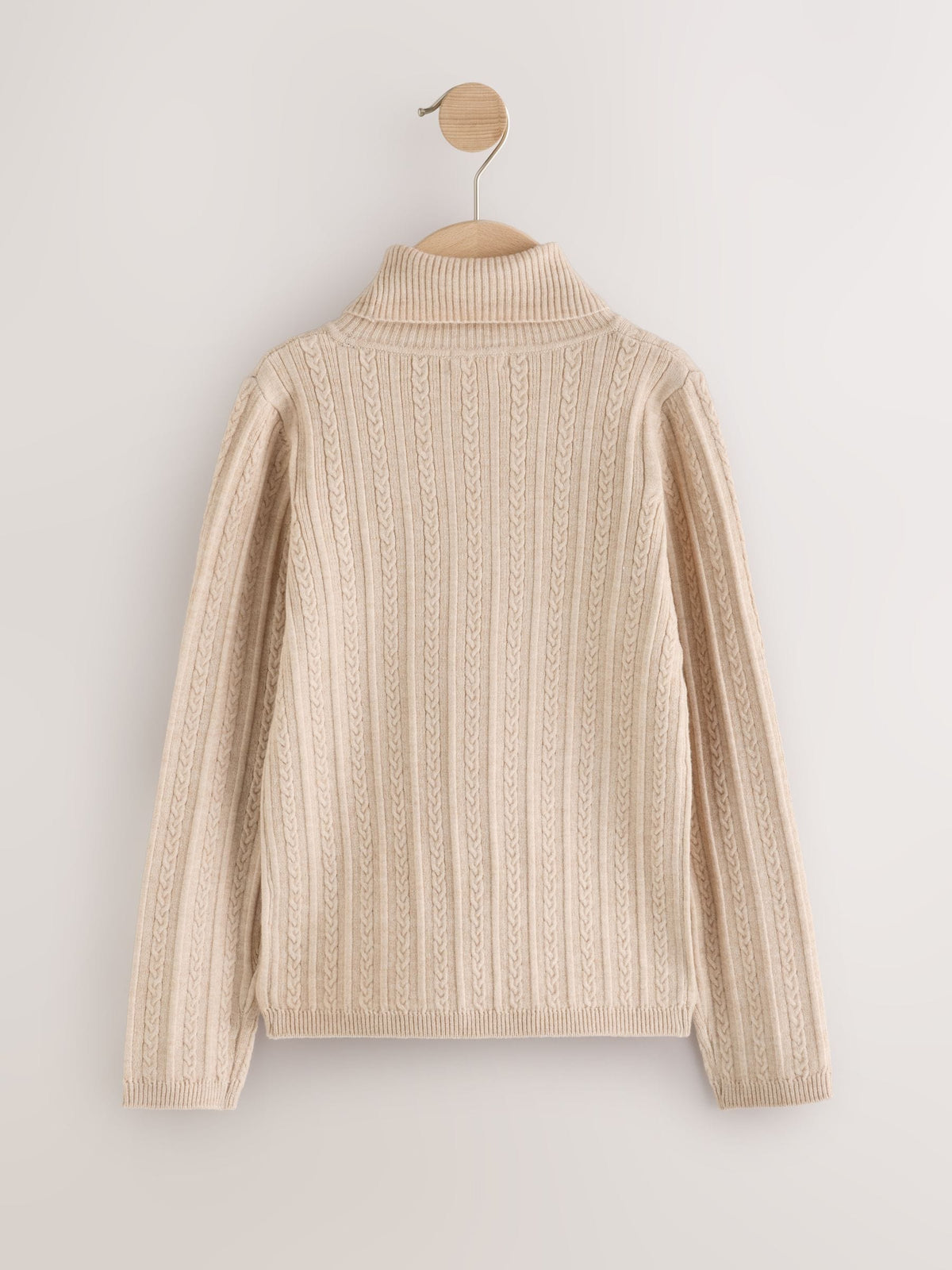 Oatmeal Roll Neck Jumper (3mths-10yrs)