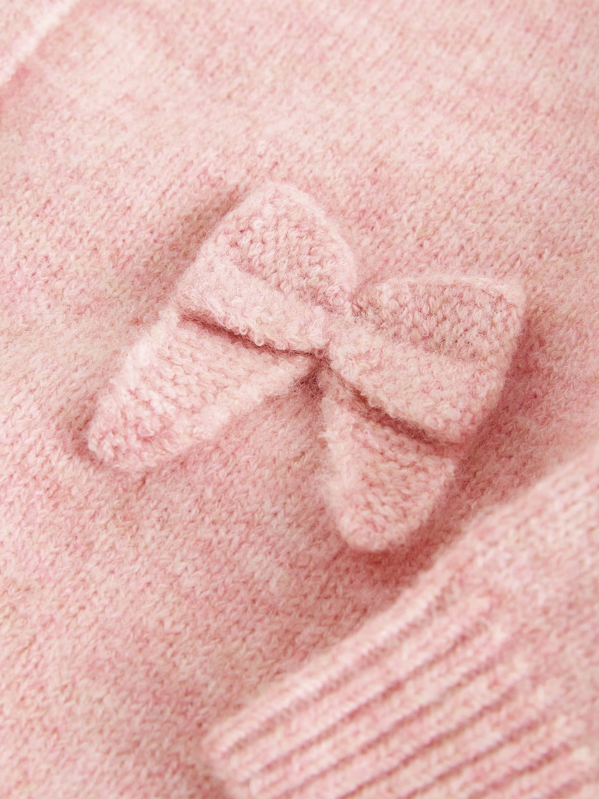 Pink Bow Embroidered Cardigan (3mths-7yrs)