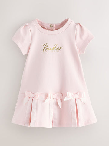 Baker by Ted Baker Bow Hem Ponte Dress