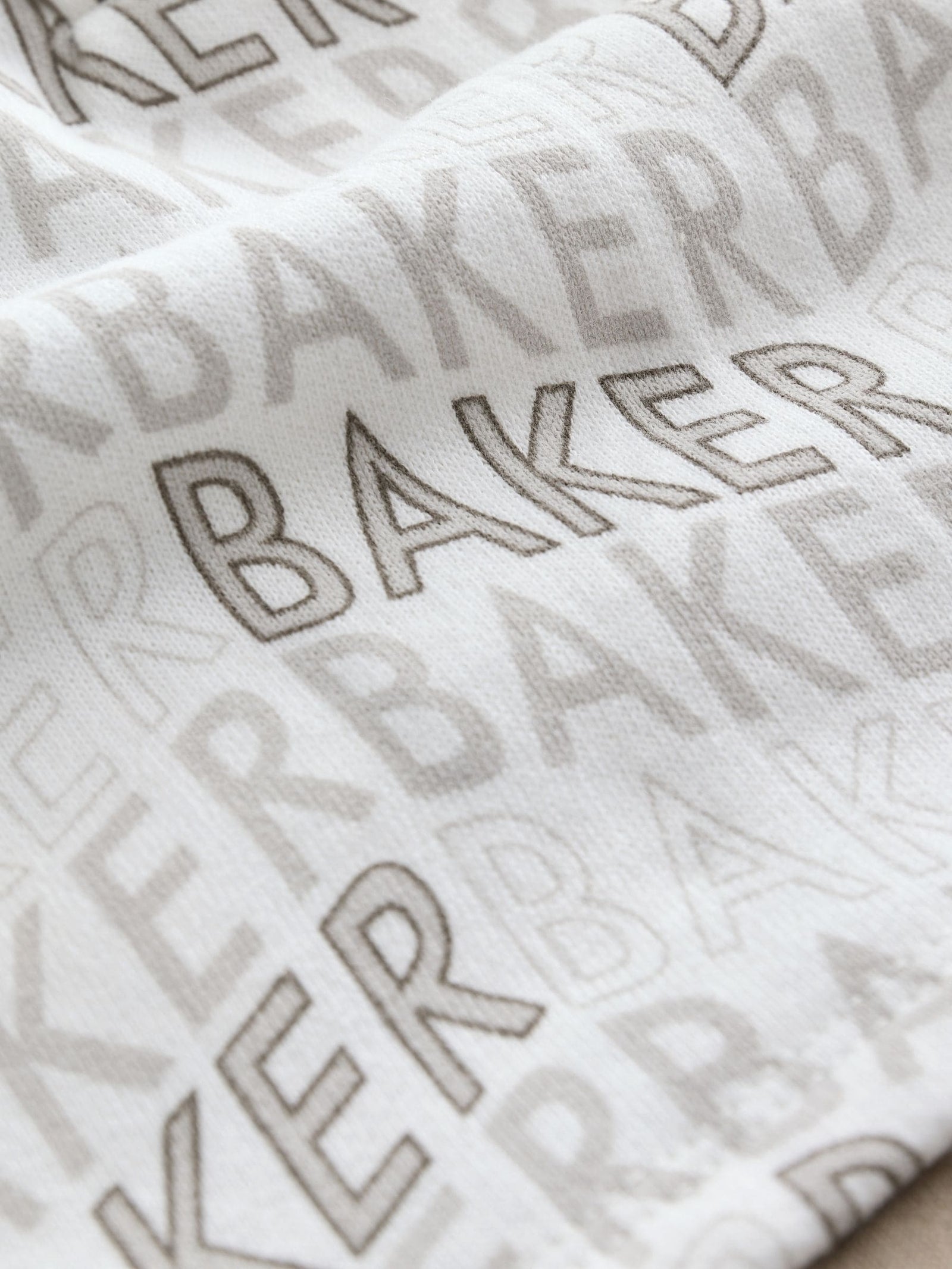 Baker by Ted Baker Letter Print Mockable Rompersuit