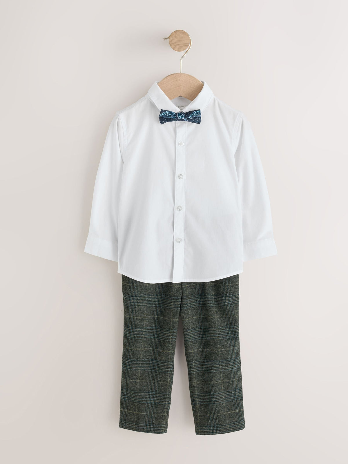 Green Blazer, Shirt & Trouser Set Blazer Shirt Trousers and Bow Tie Set (3mths-12yrs)