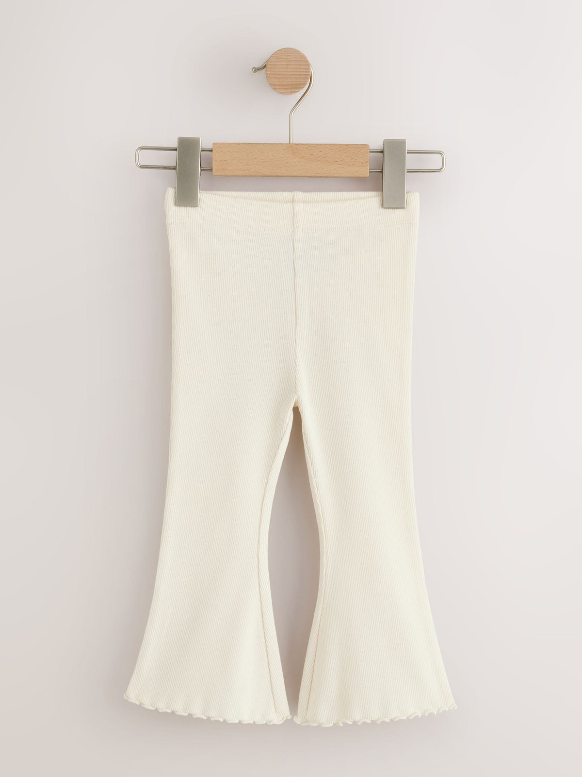 Green/Pink Ribbed Flare Leggings 5 Pack (3mths-7yrs)