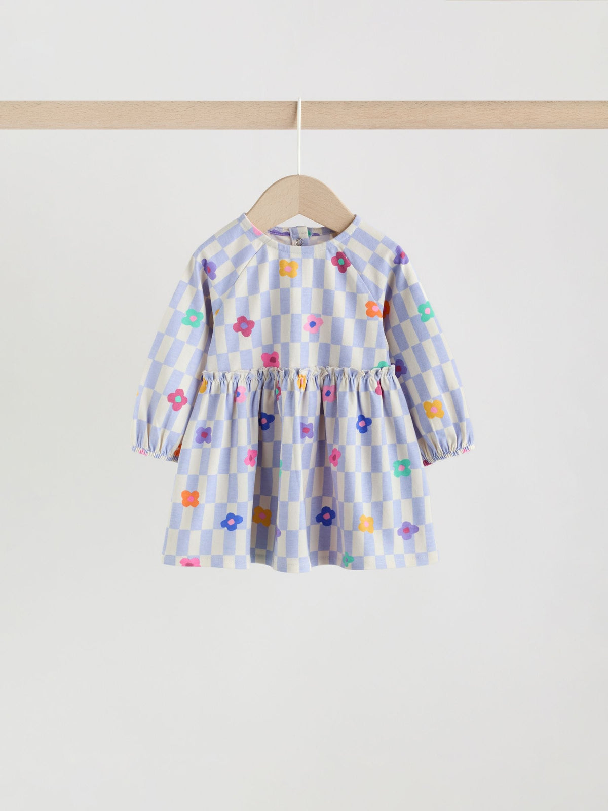 Bright Pink Baby Jersey Dresses 2 Pack (0mths-2yrs)