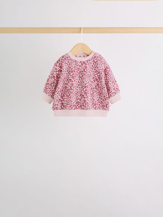 Animal Print Baby Sweater and Leggings Set 6 Piece (0mths-2yrs)