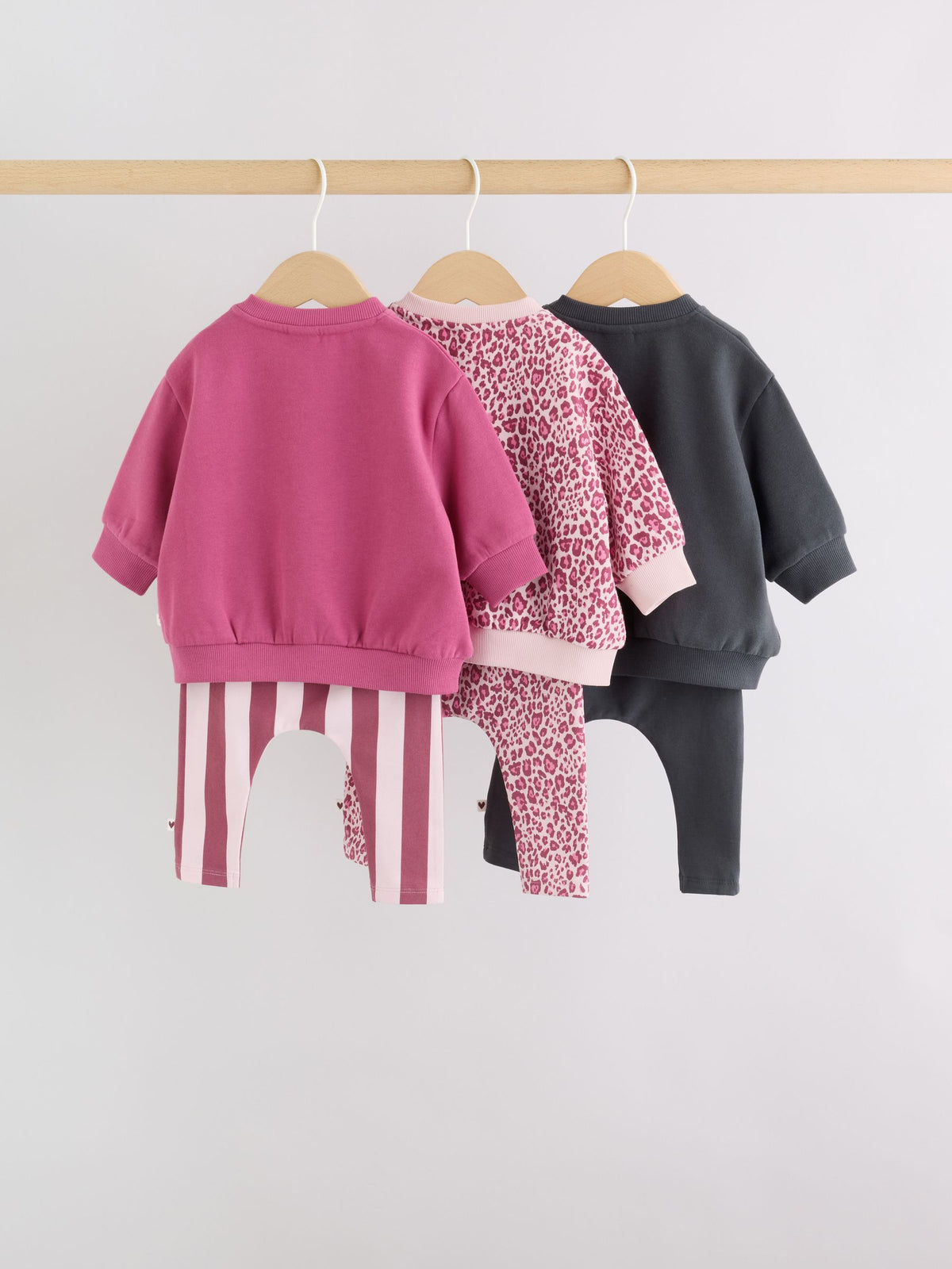 Animal Print Baby Sweater and Leggings Set 6 Piece (0mths-2yrs)