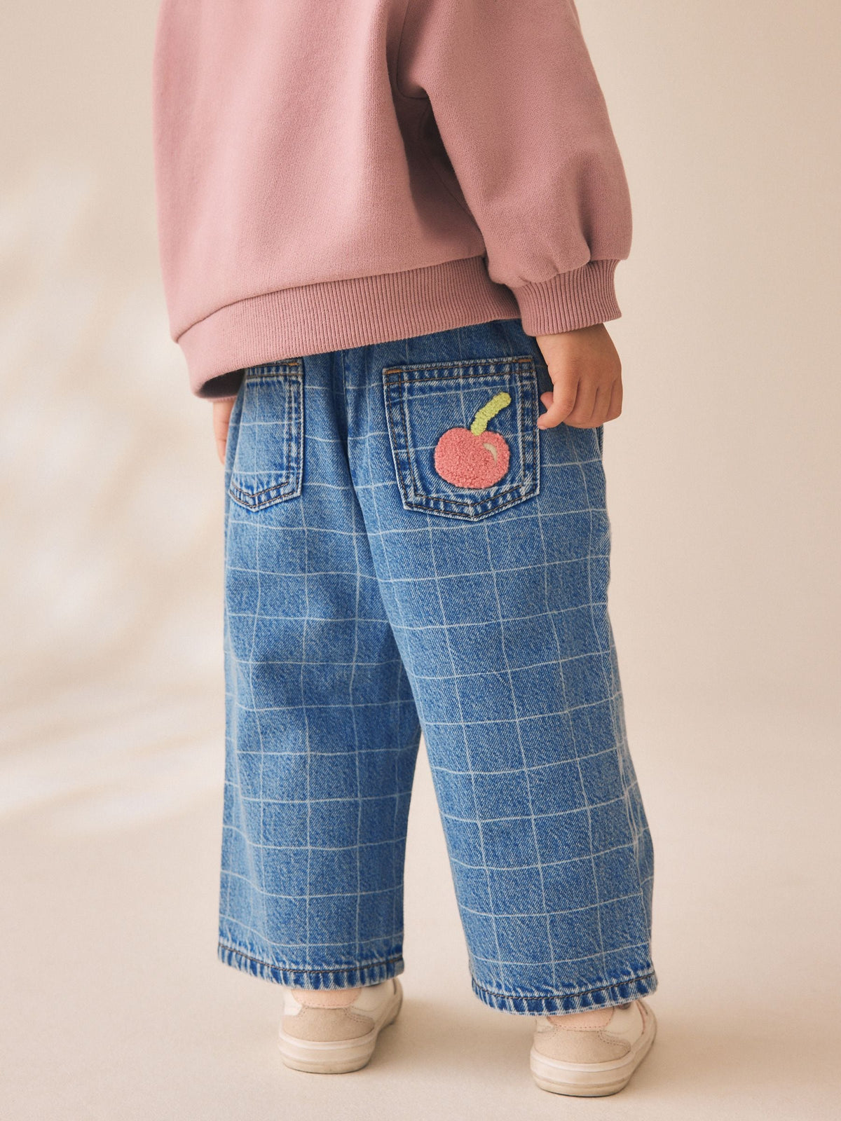 Dog Cake Print Wide Leg Jeans (3mths-7yrs)