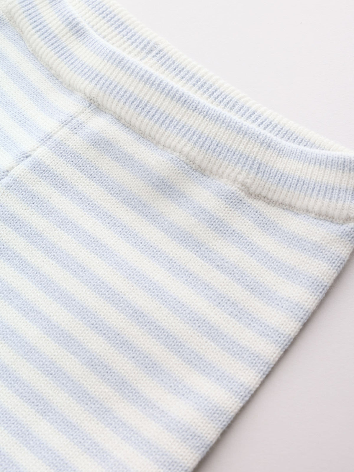 Blue Baby Knit Vest, Bodysuit and Trousers Set (0mths-3yrs)