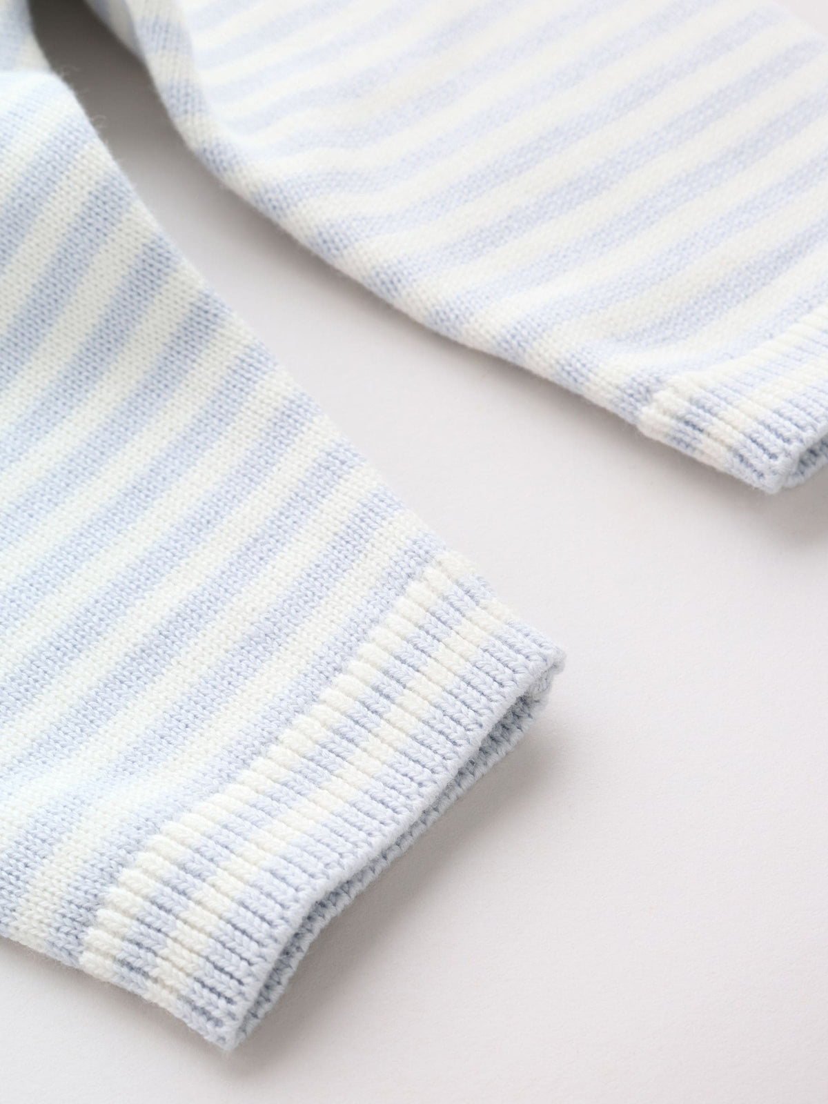 Blue Baby Knit Vest, Bodysuit and Trousers Set (0mths-3yrs)