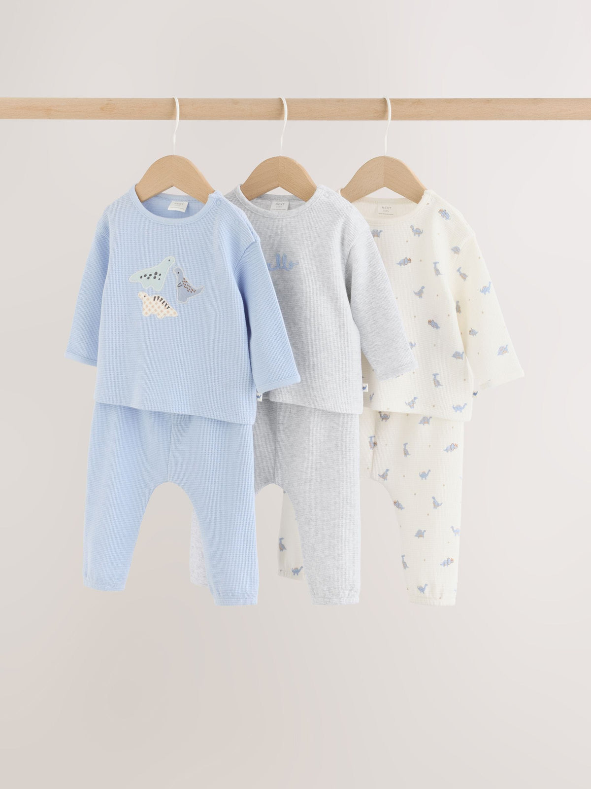 Blue Dinosaur Baby Top and Leggings Set 6 Piece (0mths-3yrs)