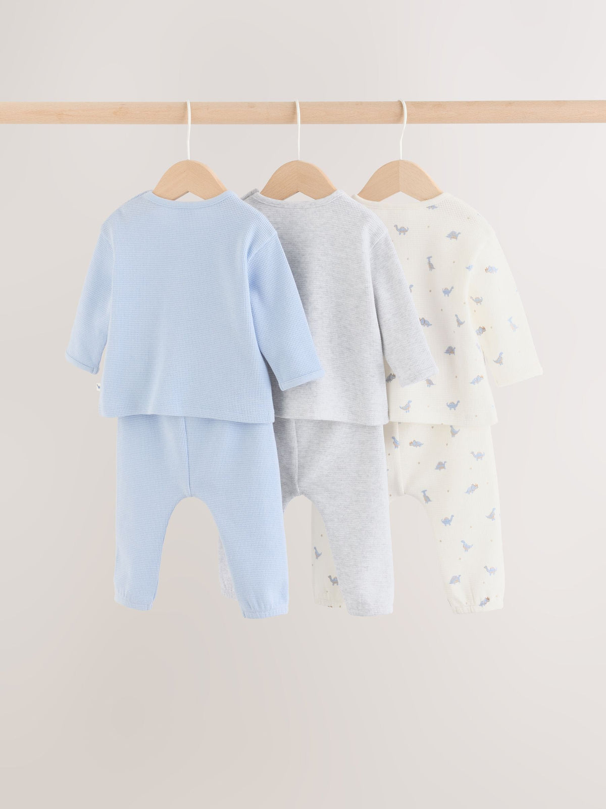 Blue Dinosaur Baby Top and Leggings Set 6 Piece (0mths-3yrs)